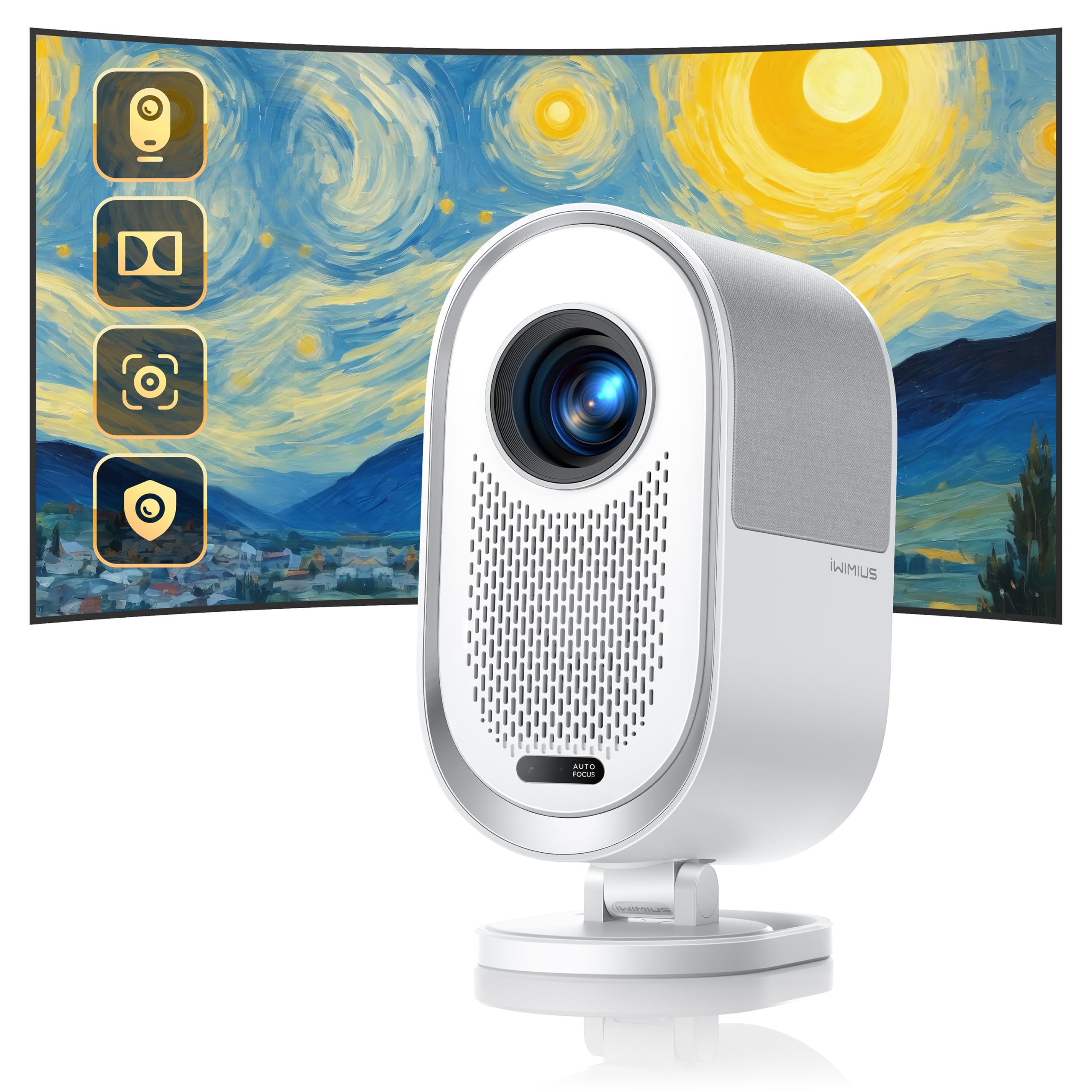 Amazon.co.jp: プロジェクター 家庭用【AI自動調整機能·Dolby超