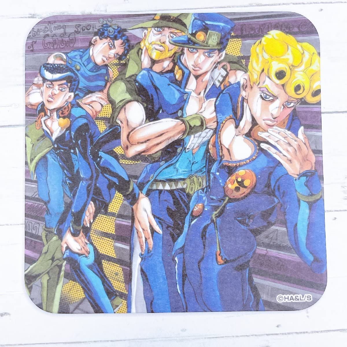 Amazon.co.jp: ジョジョの奇妙な冒険 アートコースター JOJO 荒木