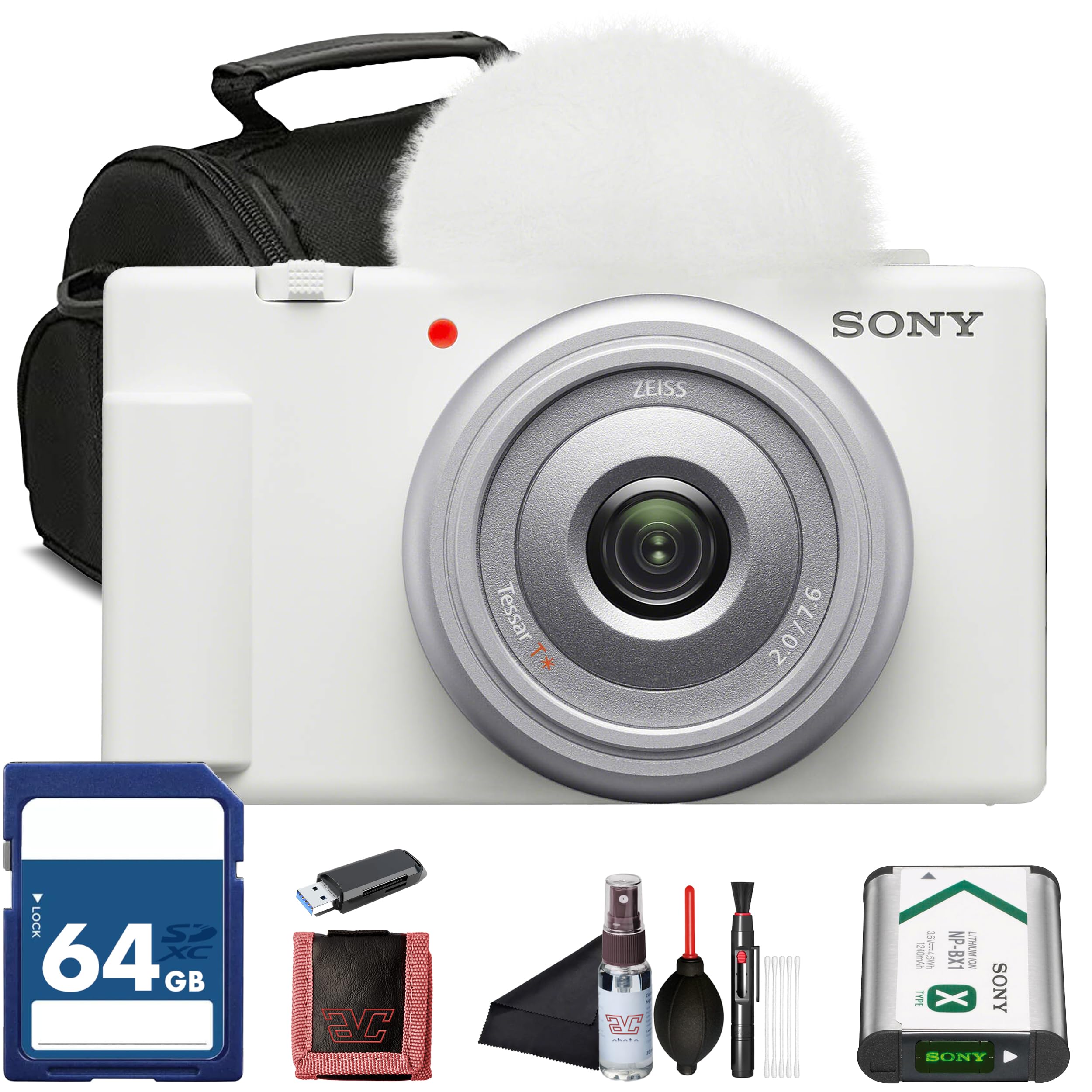 Amazon.com : Sony ZV-1 Digital Vlogging Camera White (DCZV1/W