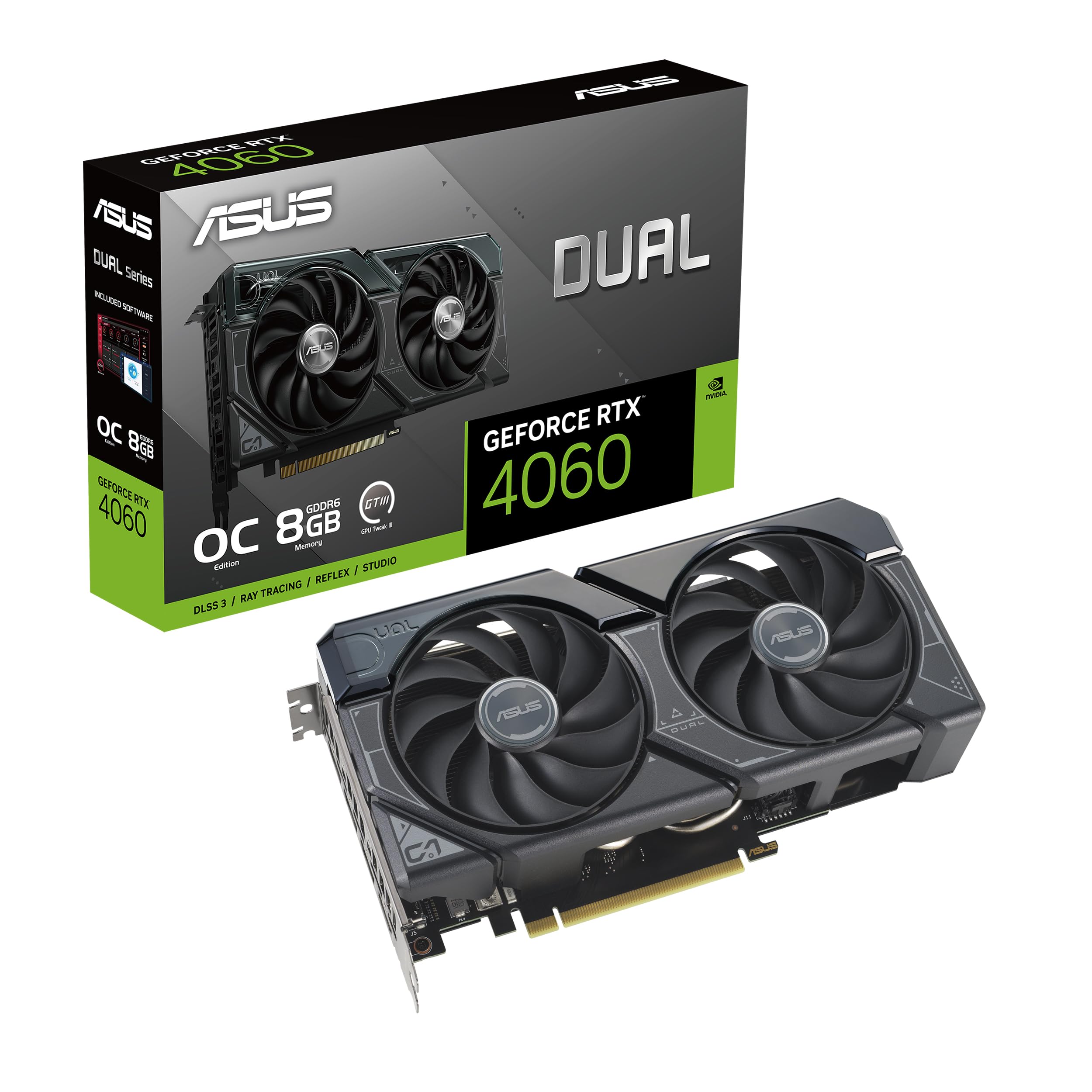 Amazon.com: ASUS Dual GeForce RTX™ 4060 OC Edition 8GB GDDR6 (PCIe