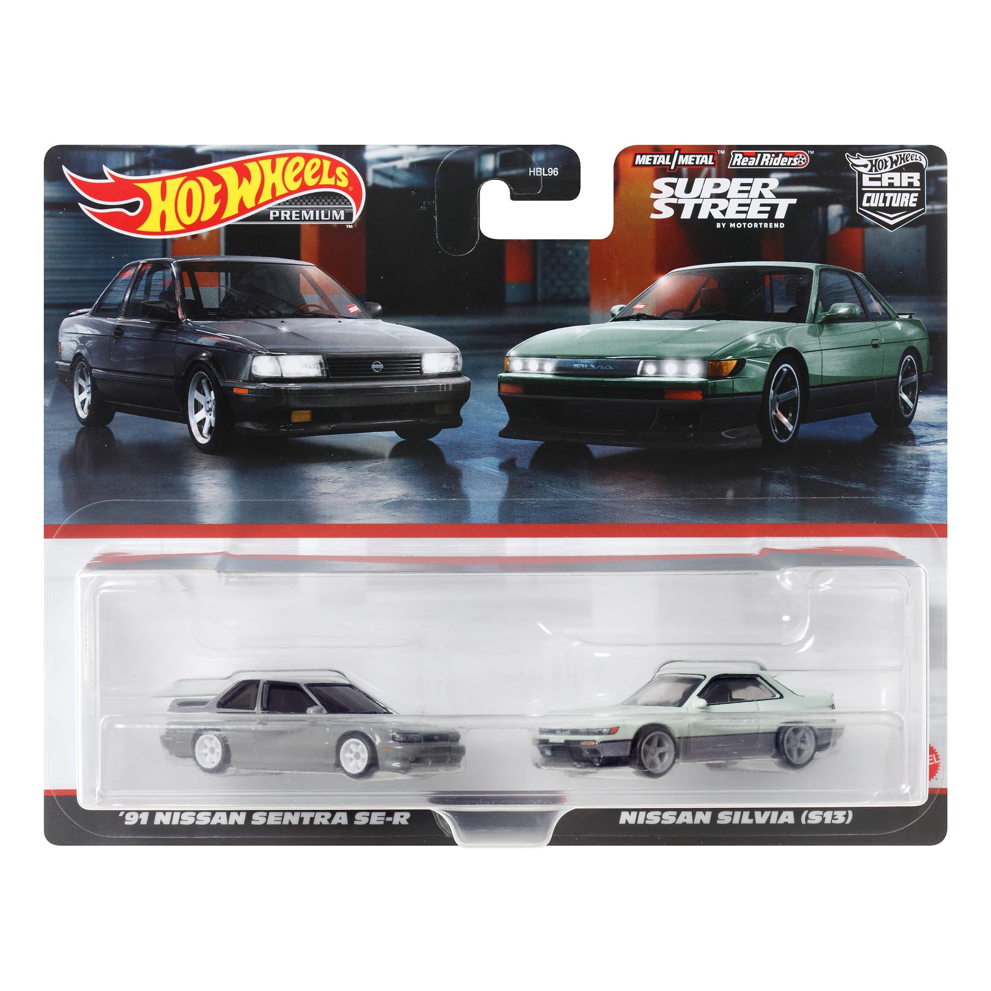 Amazon | ホットウィール(Hot Wheels) プレミアム 2パック '91 日産