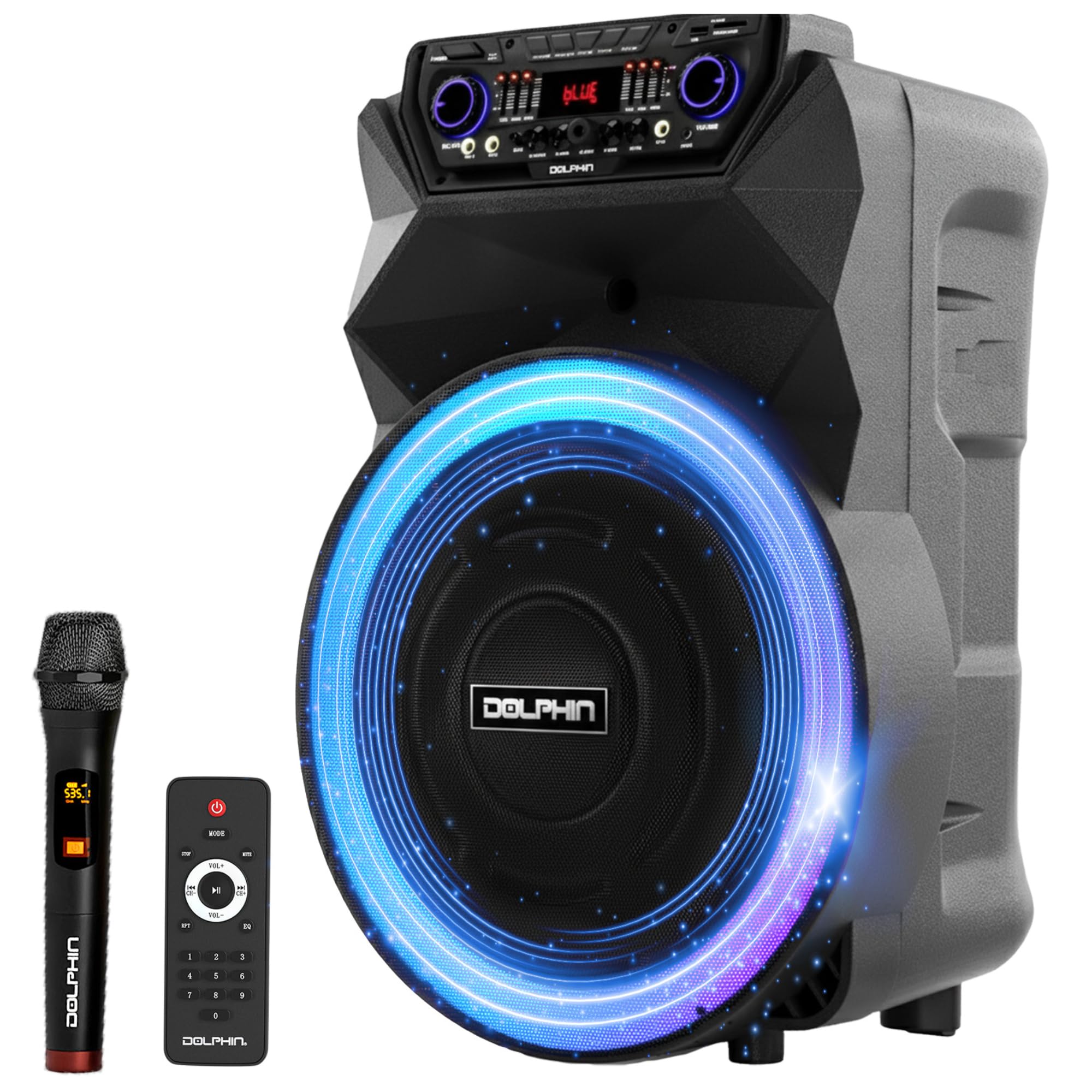 Amazon.com: Dolphin SP-18RBT BoxParty Portable Bluetooth Speaker