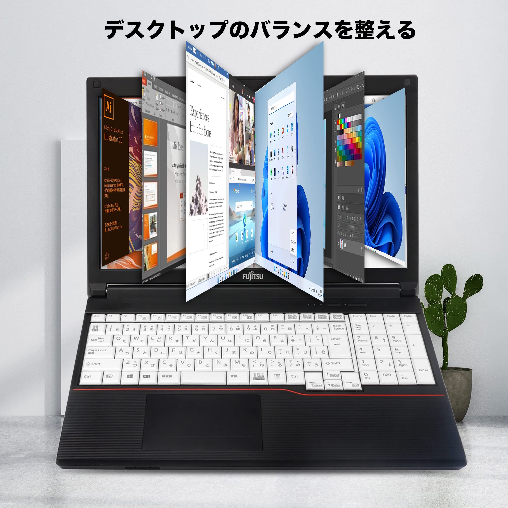 Amazon.co.jp: 【整備済み品】 Windows11 ノートパソコン office搭載