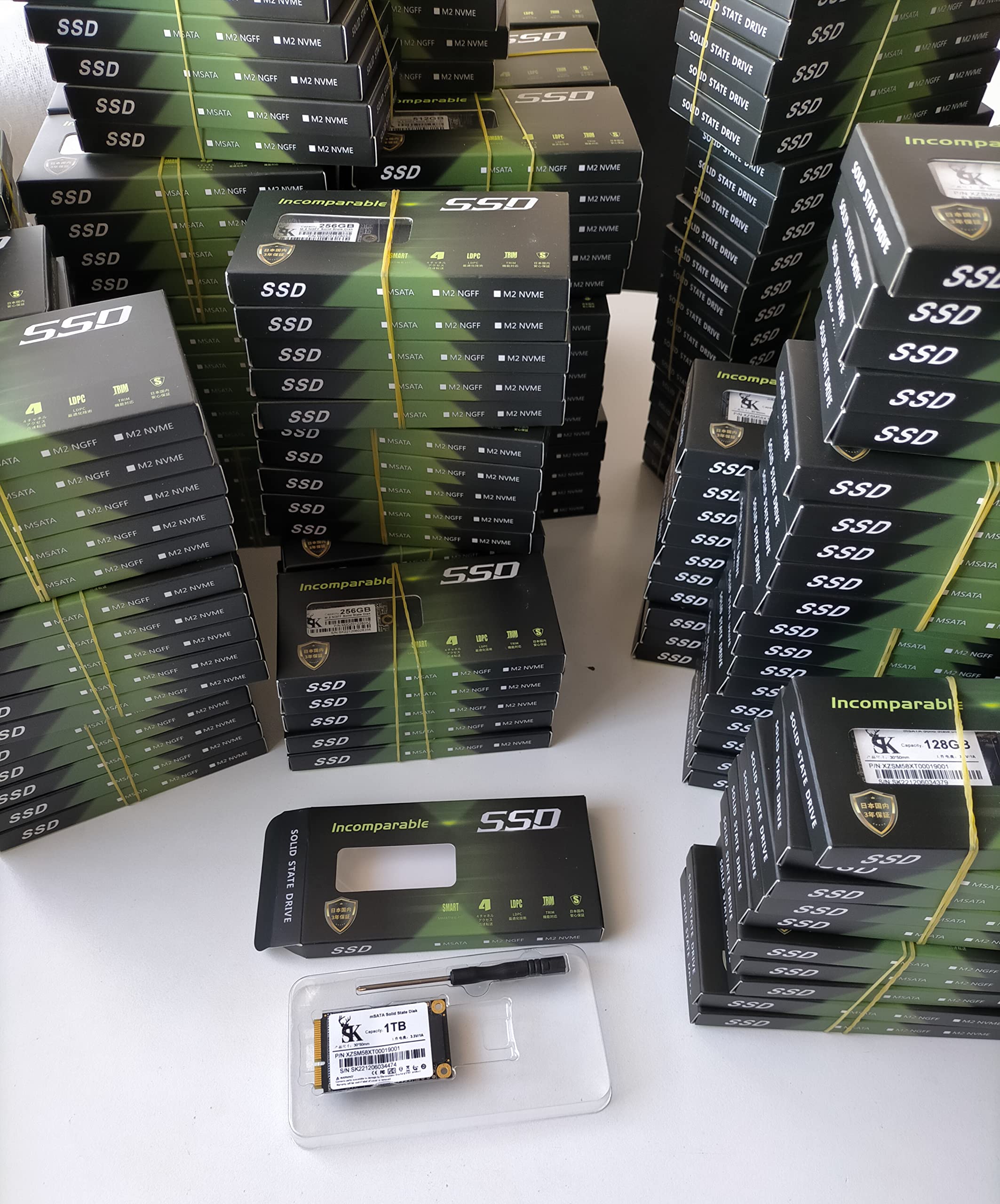 Amazon | mSATA 1TB SSD 3年保証 (1TB) | Incomparable | 内蔵SSD 通販