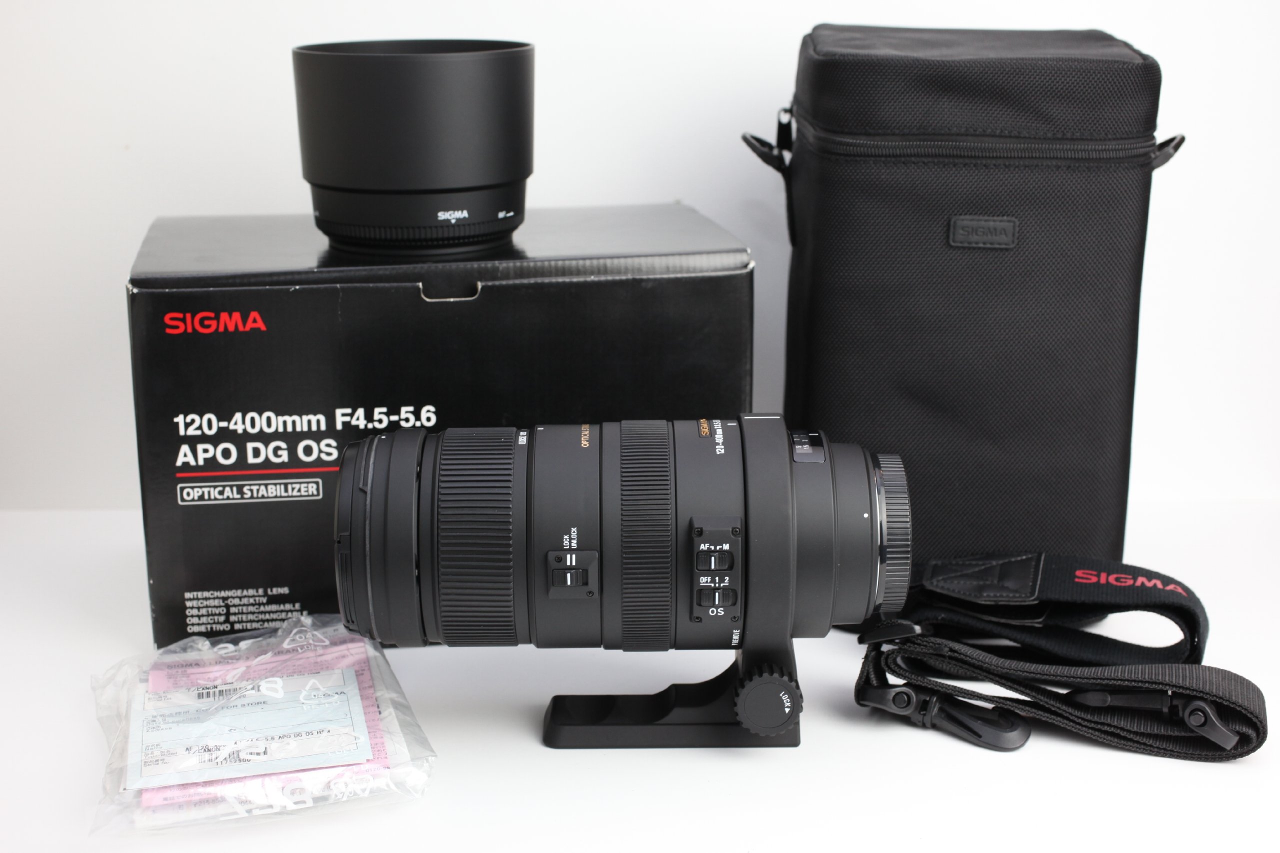 ☆美品☆シグマ SIGMA APO 120-400mm F4.5-5.6 DG OS ☆ SIGMA