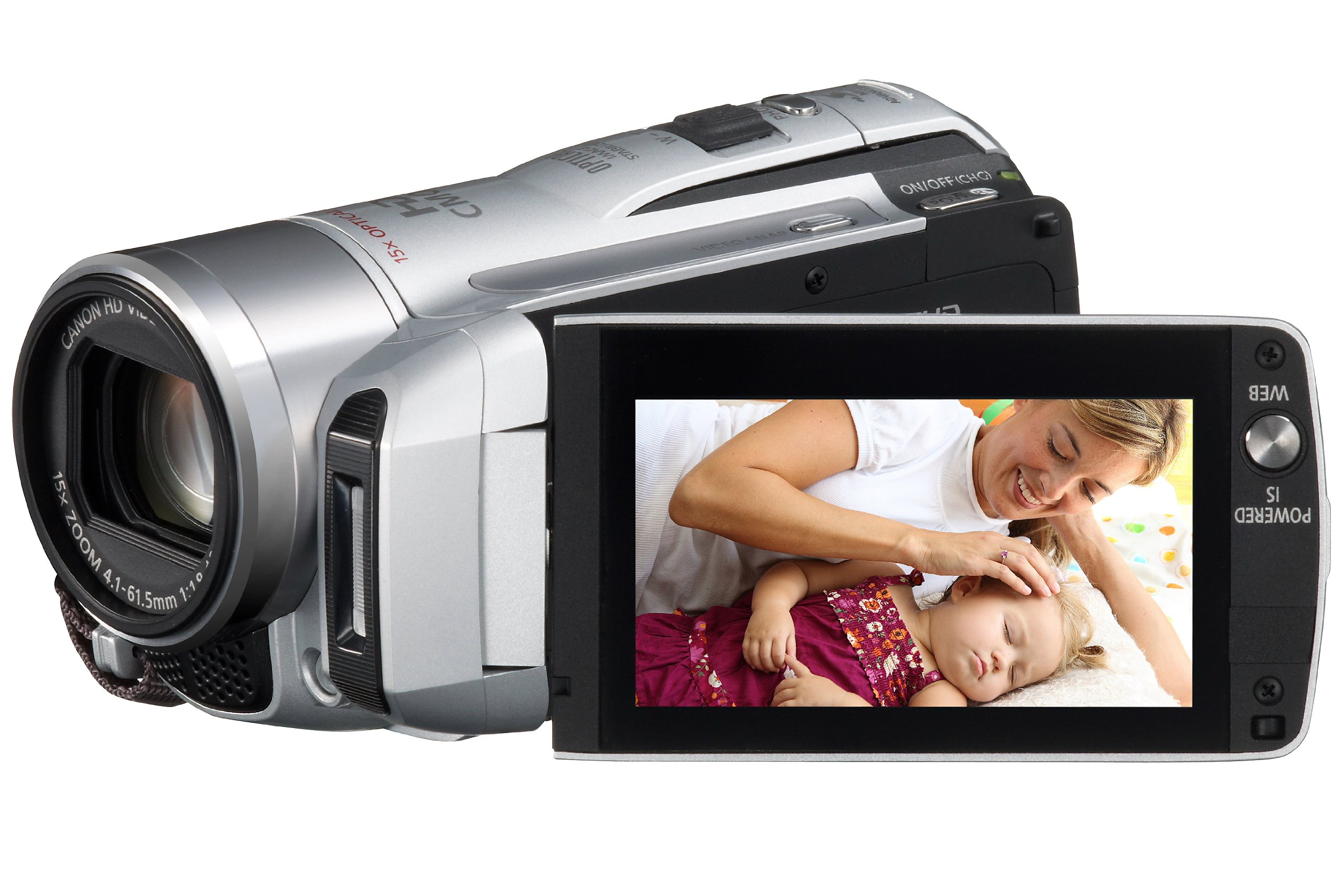 Amazon | Canon デジタルビデオカメラ iVIS HF M32 スノーシルバー