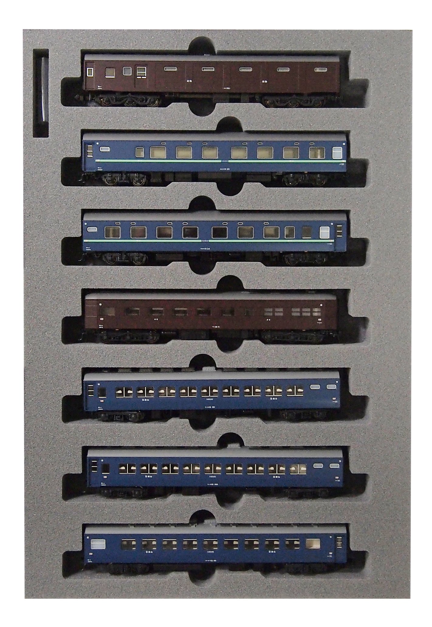 Amazon | KATO Nゲージ 10系 寝台急行 安芸 1967 7両セット 特別企画品