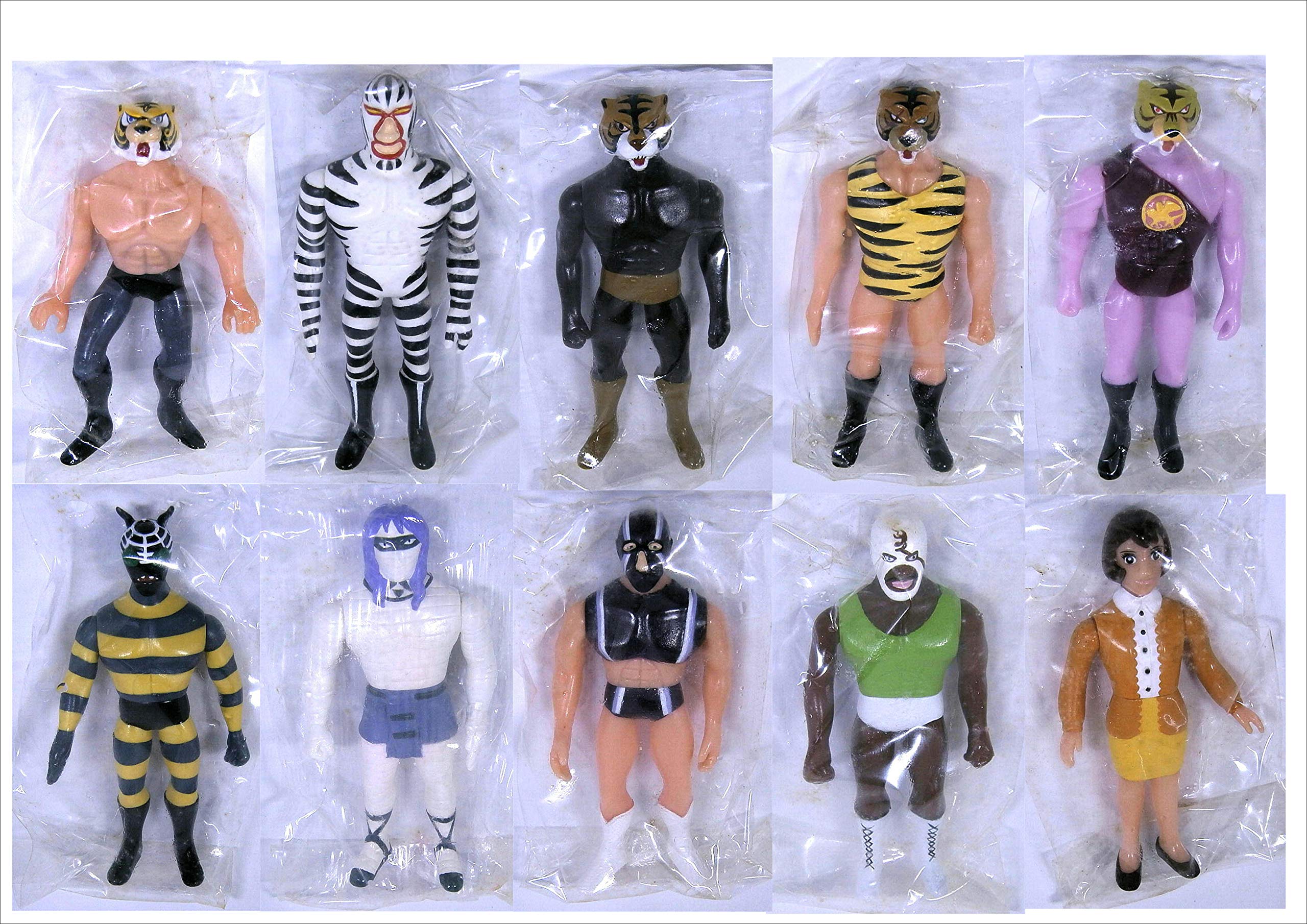 Amazon | タカラトミー タイガーマスクフィギュア2 幻のレスラー編 全