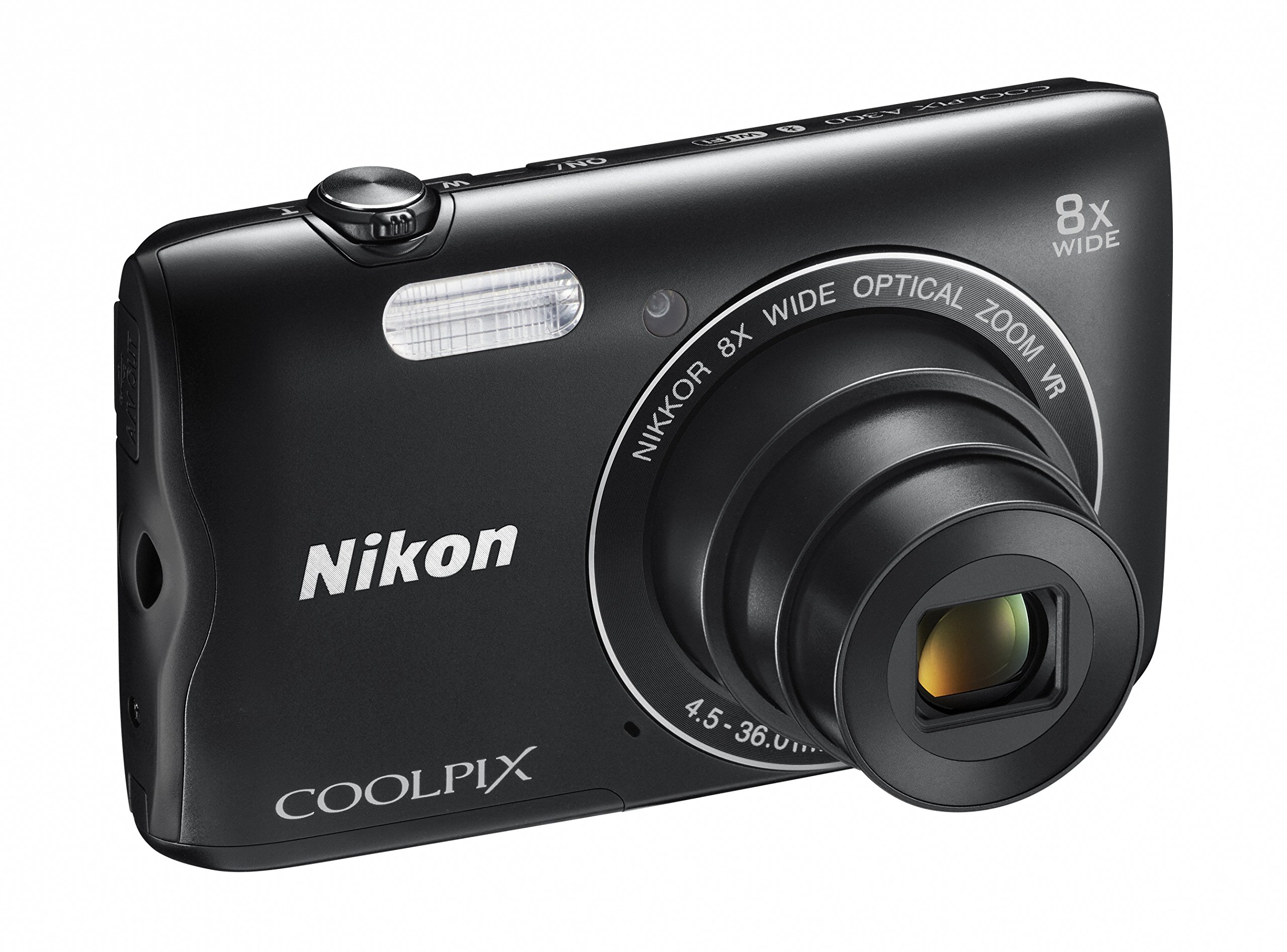 Amazon | Nikon デジタルカメラ COOLPIX A300 光学8倍ズーム 2005万