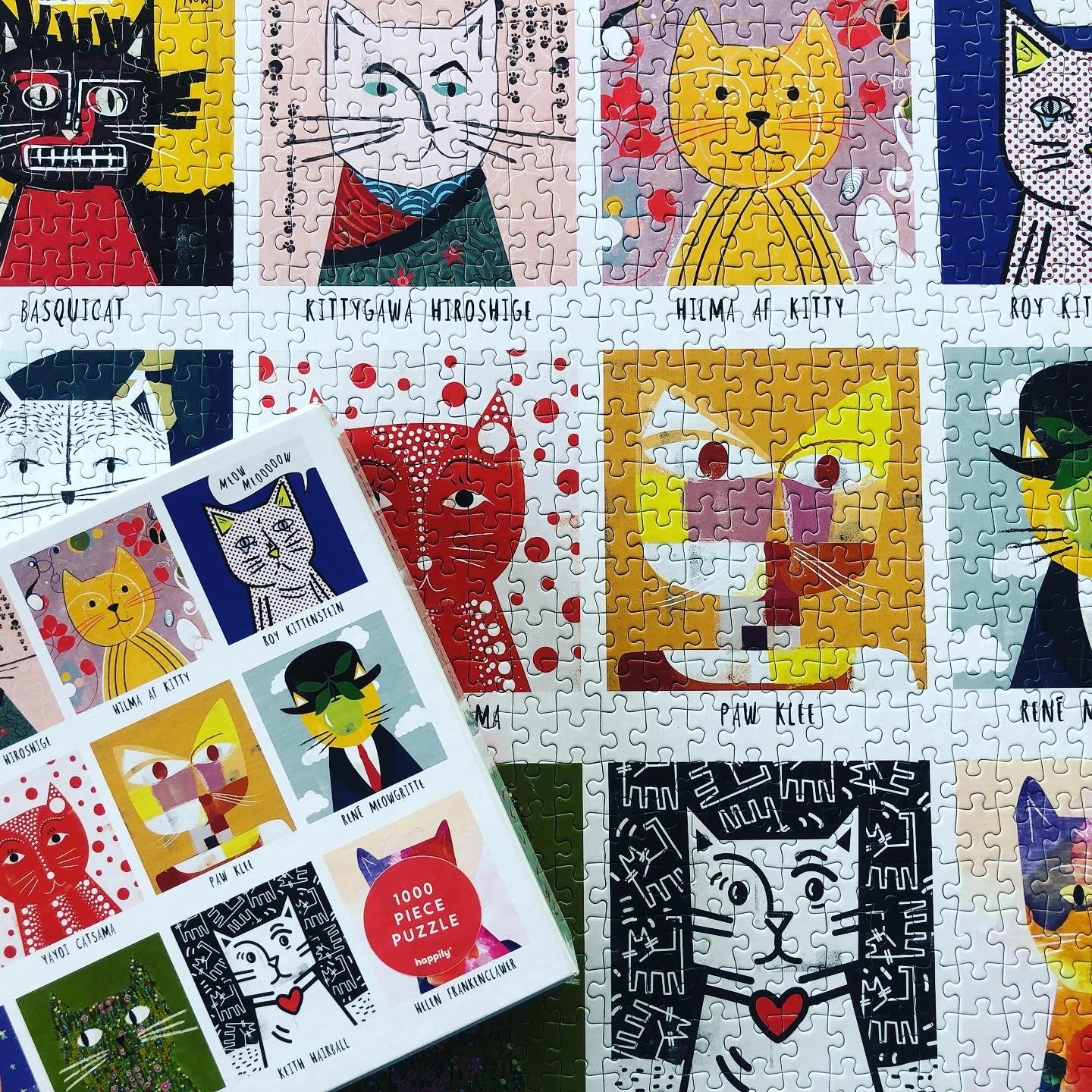 Amazon | アートキャッツ/1000ピース 大人用ジグソーパズル 大人用