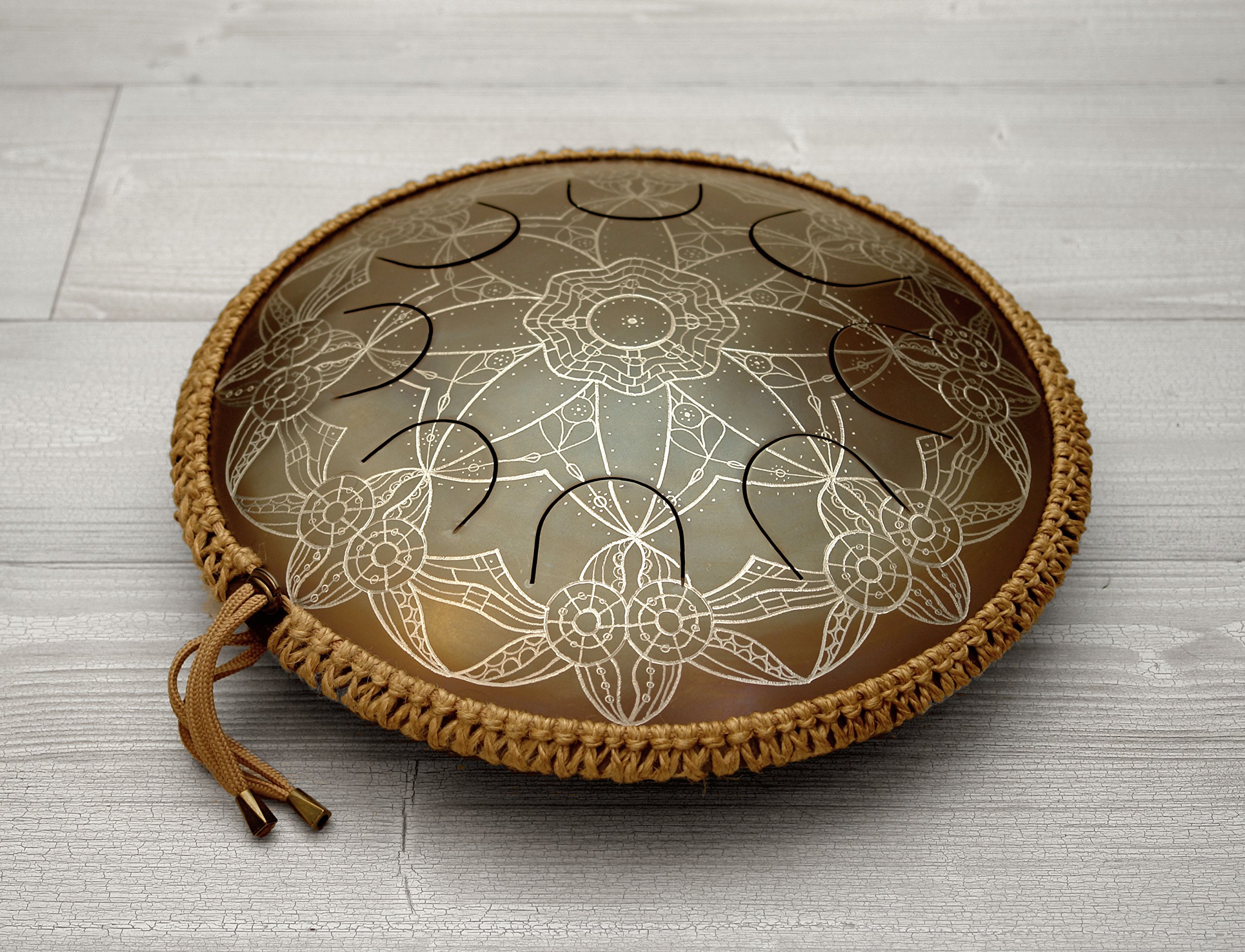 Amazon.com: GUDA DRUM Freezbee Pandrum with Rope Decoration and