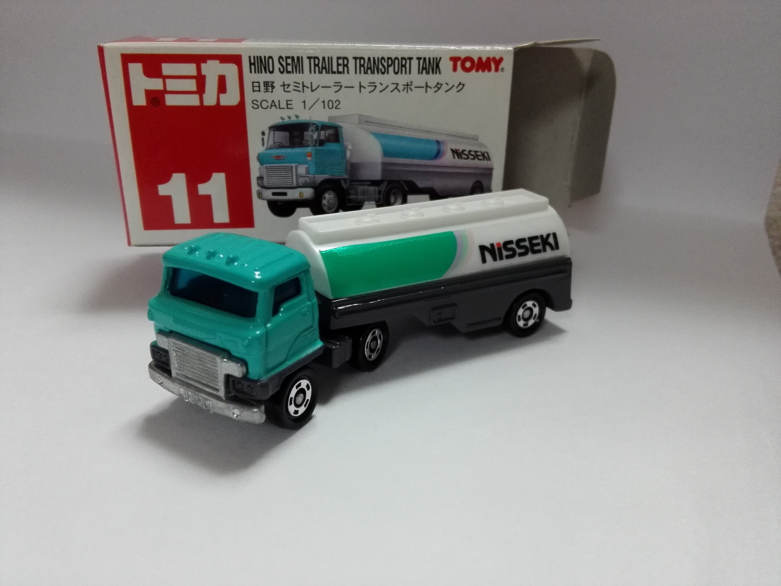 Amazon | トミカ赤箱 No.11 日野セミトレーラー トランスポートタンク
