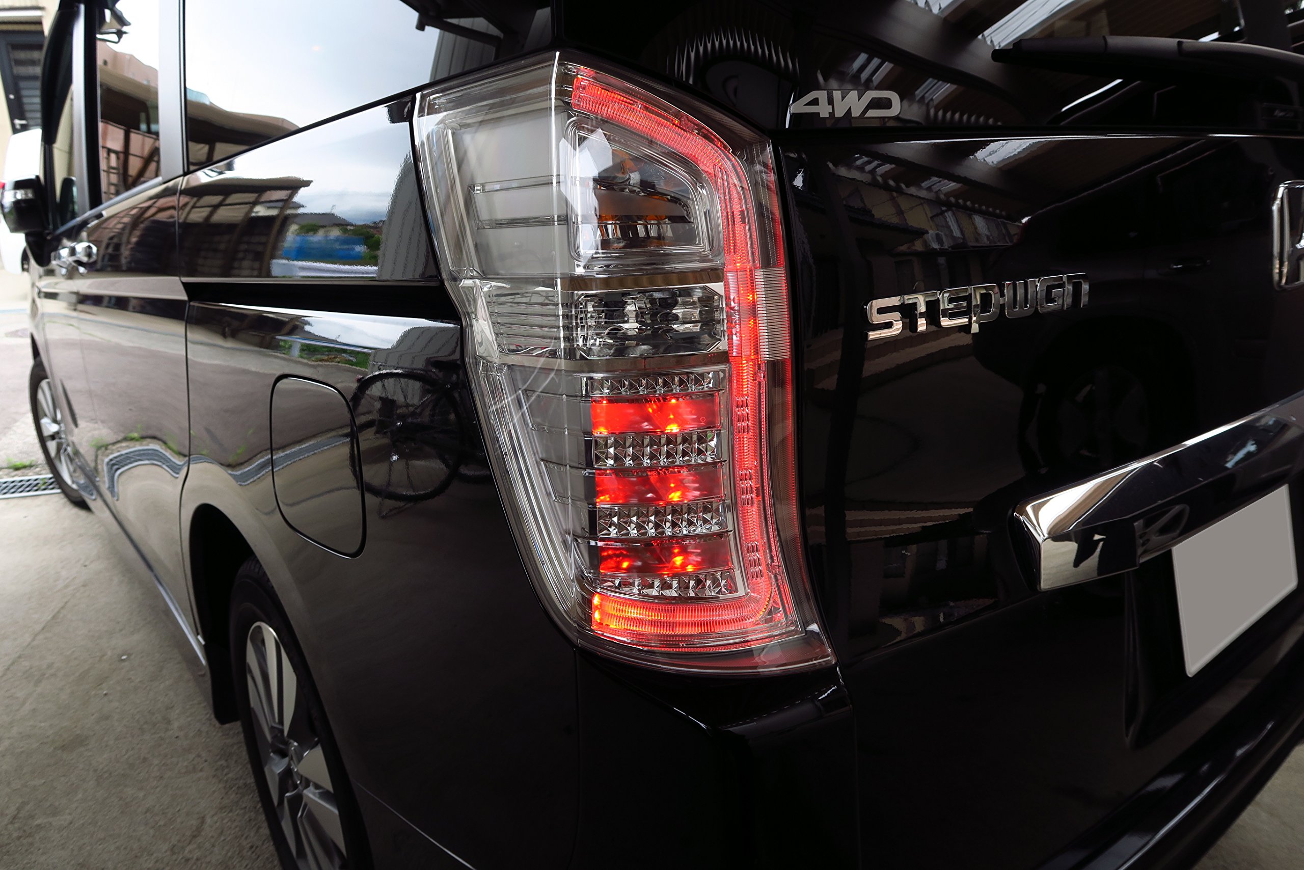 Amazon.co.jp: RK5/6 ステップワゴン スパーダ 後期 LED テール全灯化