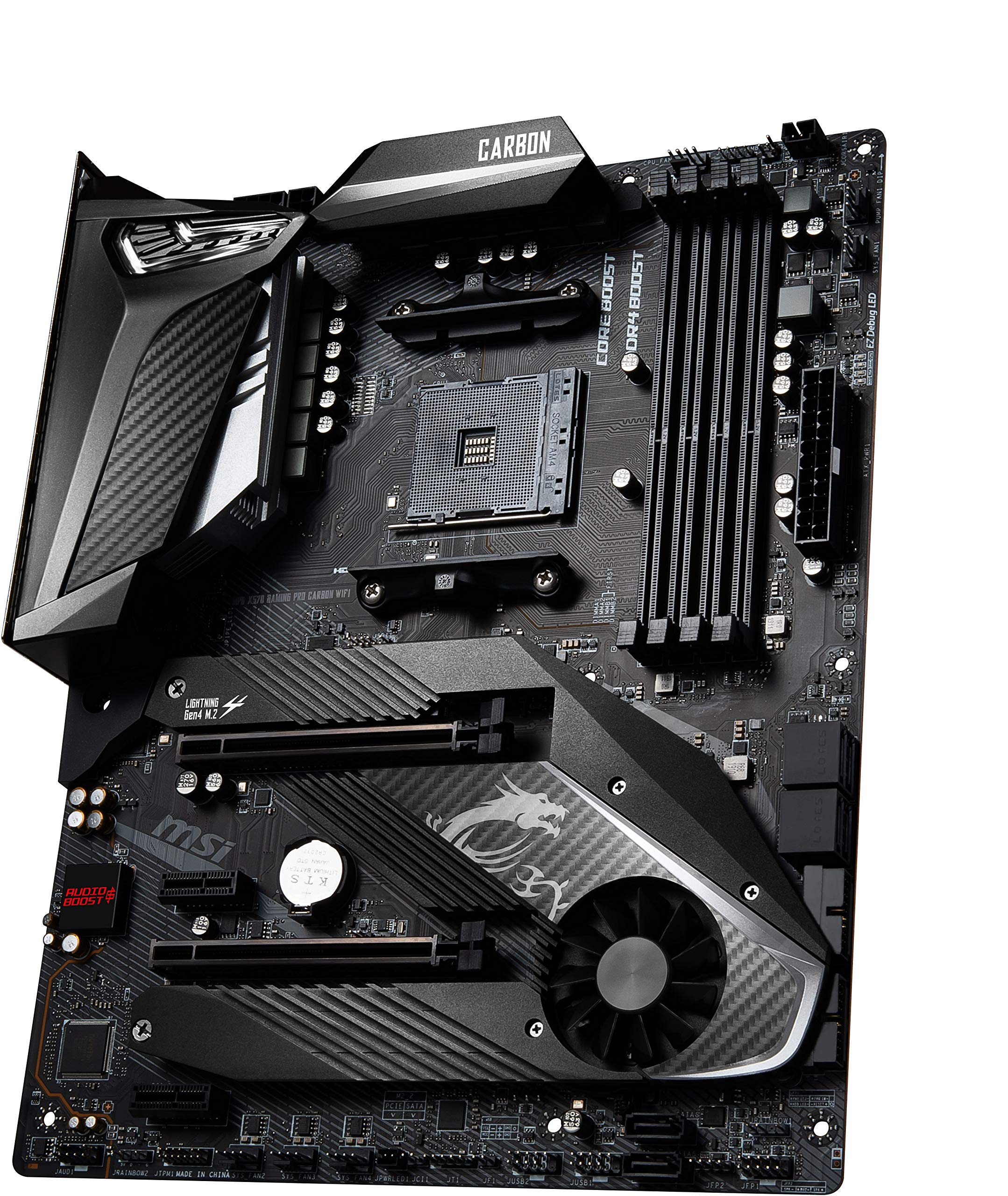 Amazon | MSI MPG X570 GAMING PRO CARBON WI-FI ATX マザーボード