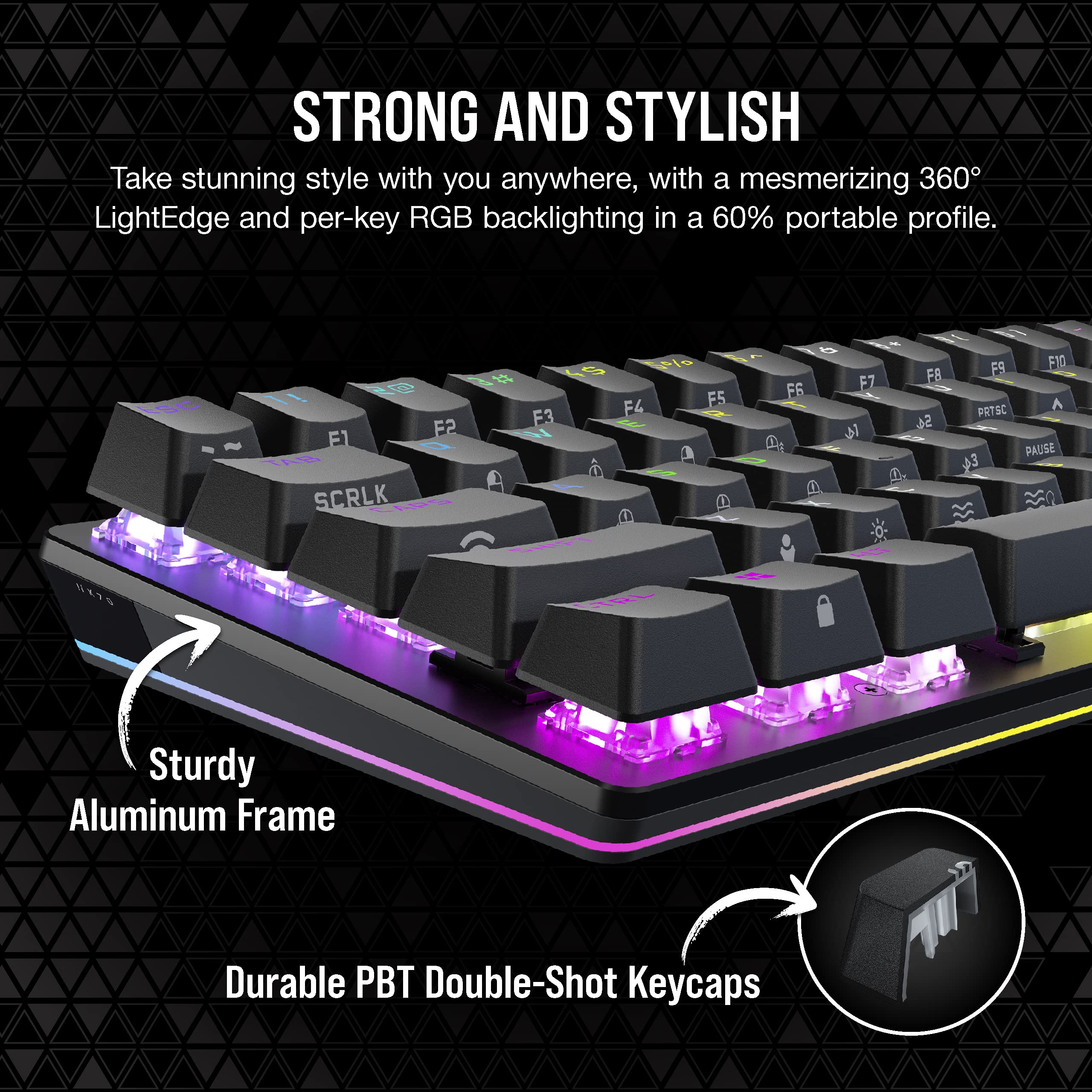 Amazon.com: Corsair K70 PRO Mini Wireless RGB 60% (CH-9189010-NA