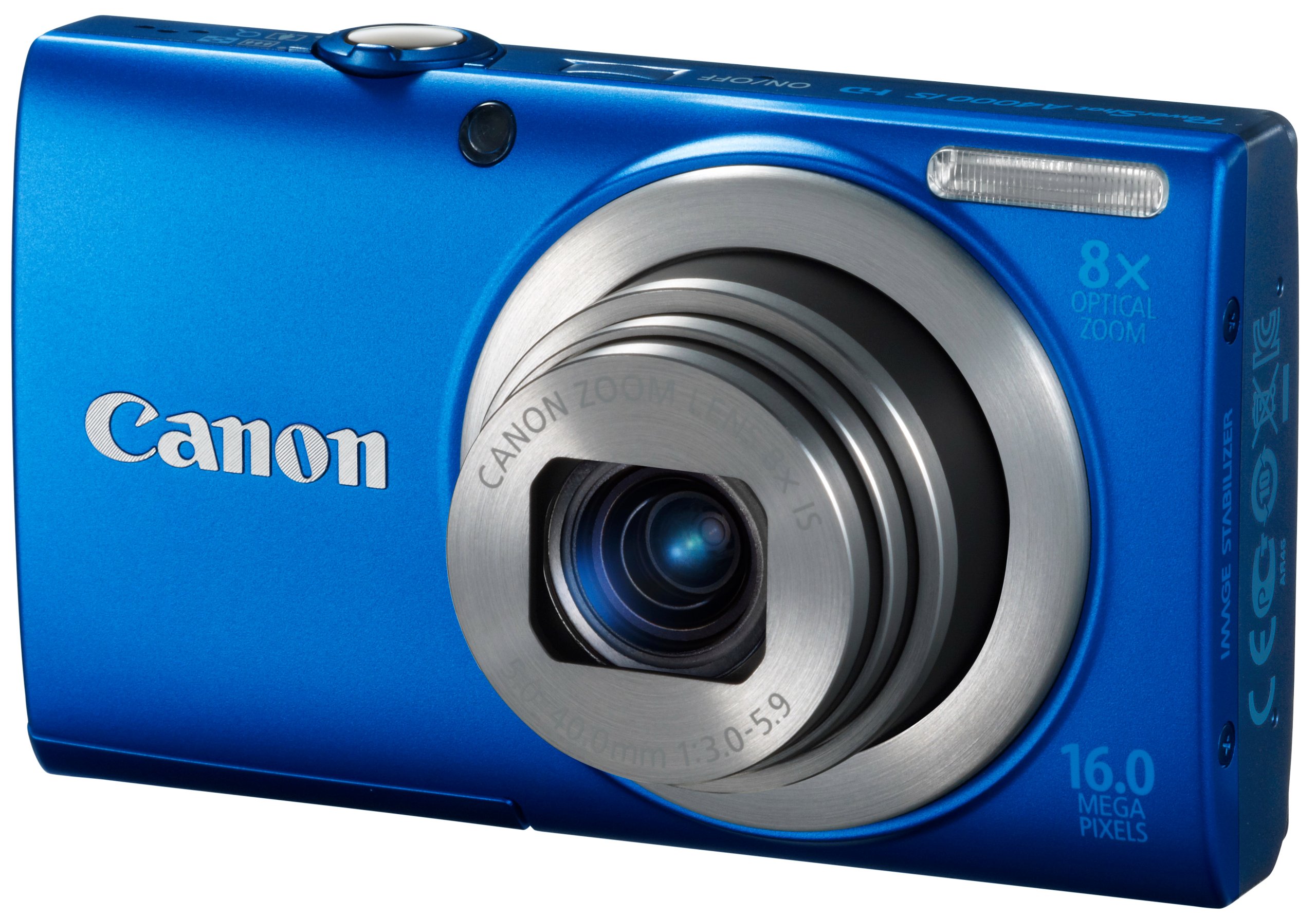 Amazon | Canon デジタルカメラ PowerShot A4000IS ブルー 1600万画素
