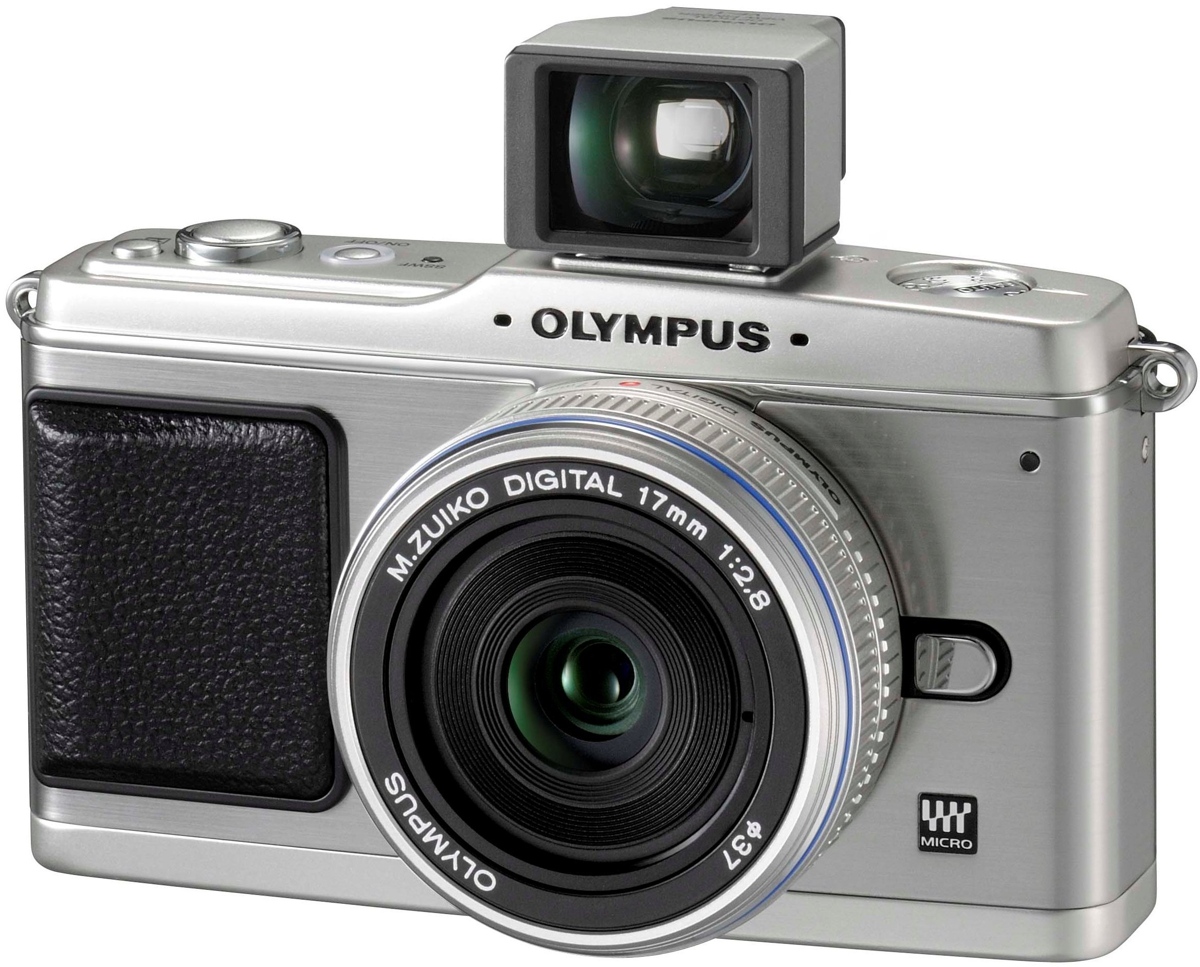 Amazon | OLYMPUS ミラーレス一眼 E-P1 パンケーキキット シルバー E