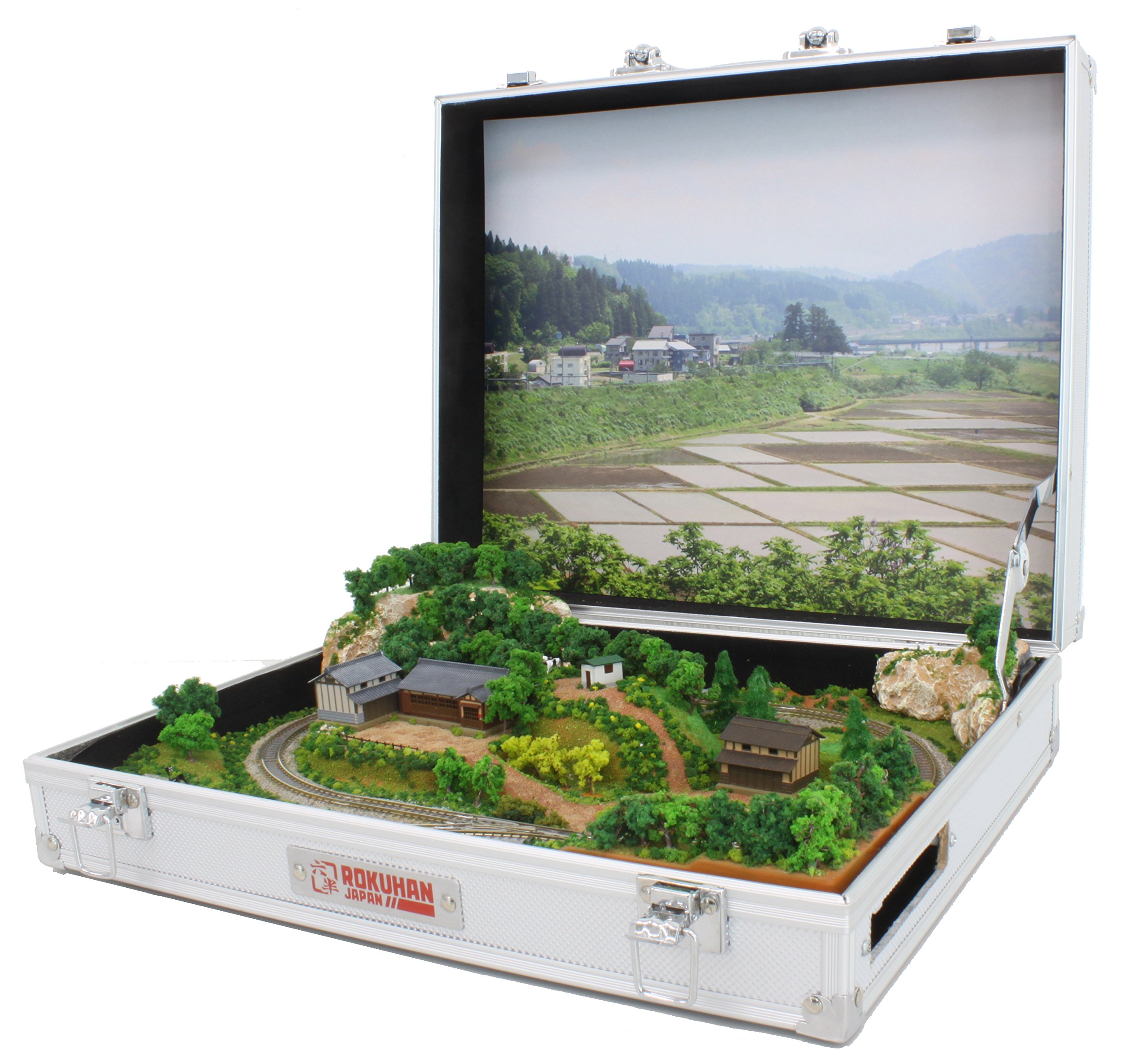 Amazon | Zゲージ S058 ミニトランクレイアウト ジオラマ用品 | 鉄道