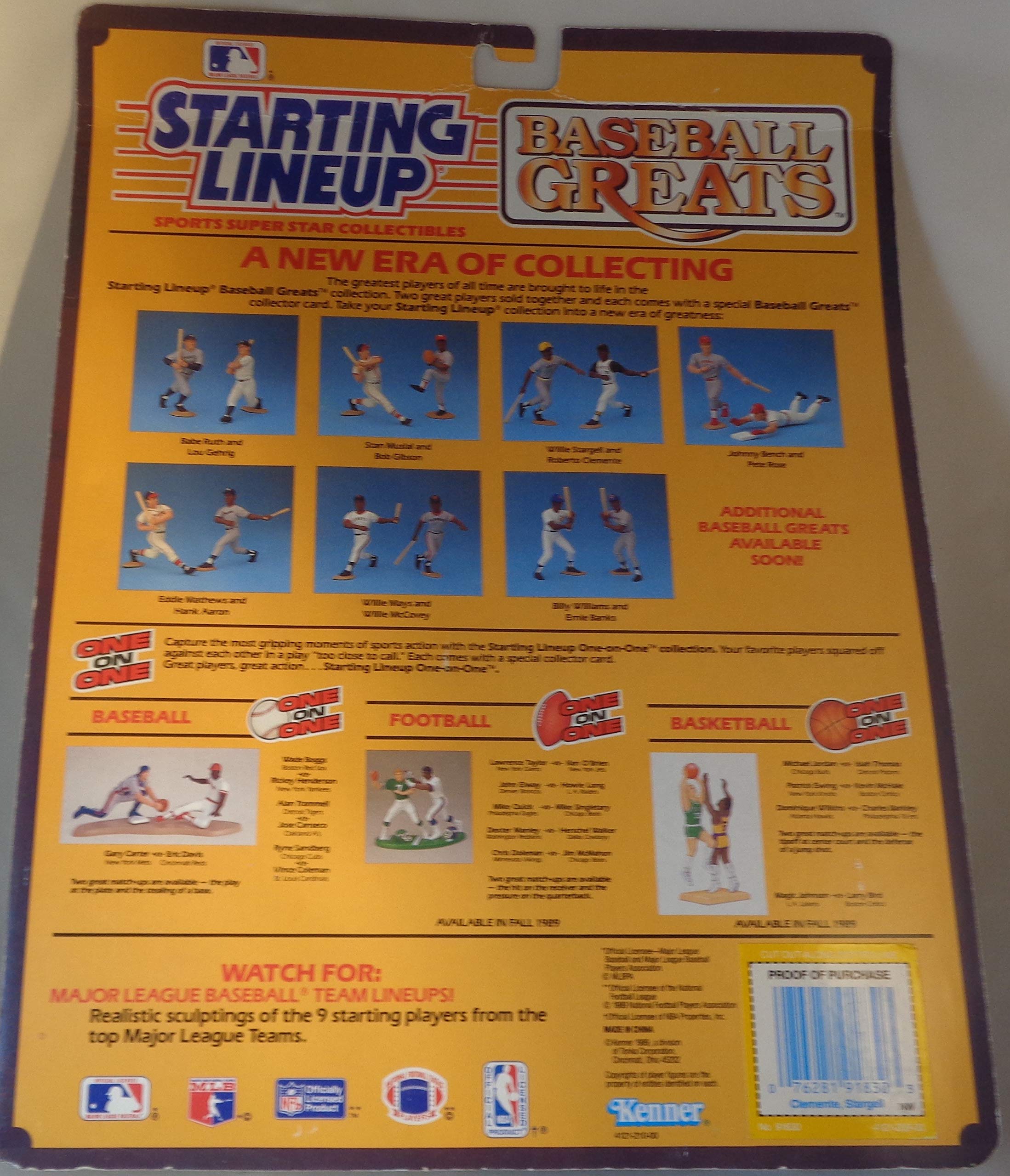 Starting Lineup Baseball Greats 永久欠番セット Amazon.com