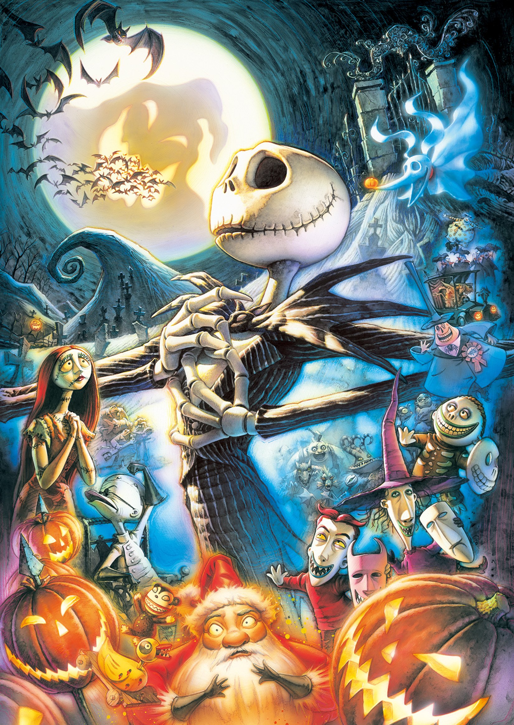 Amazon.com: 108 Piece Art of The Nightmare Before Christmas D-108