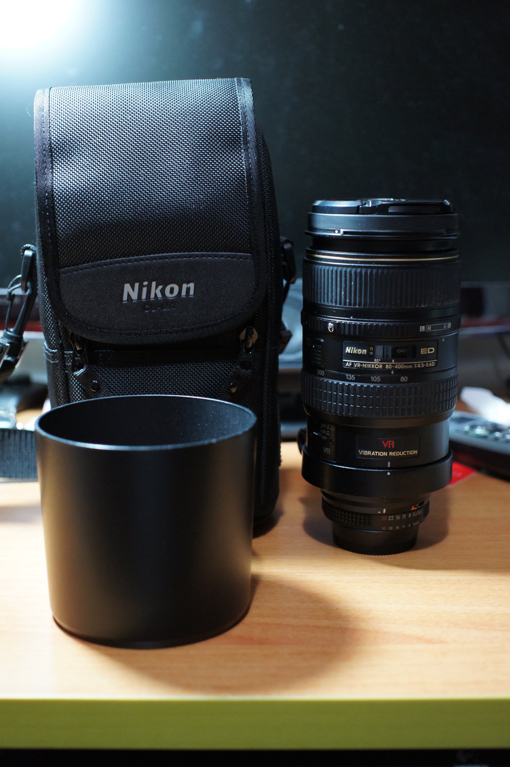 Nikon 80-400mm f/4.5-5.6D ED Autofocus VR Zoom Nikkor Lens (Old