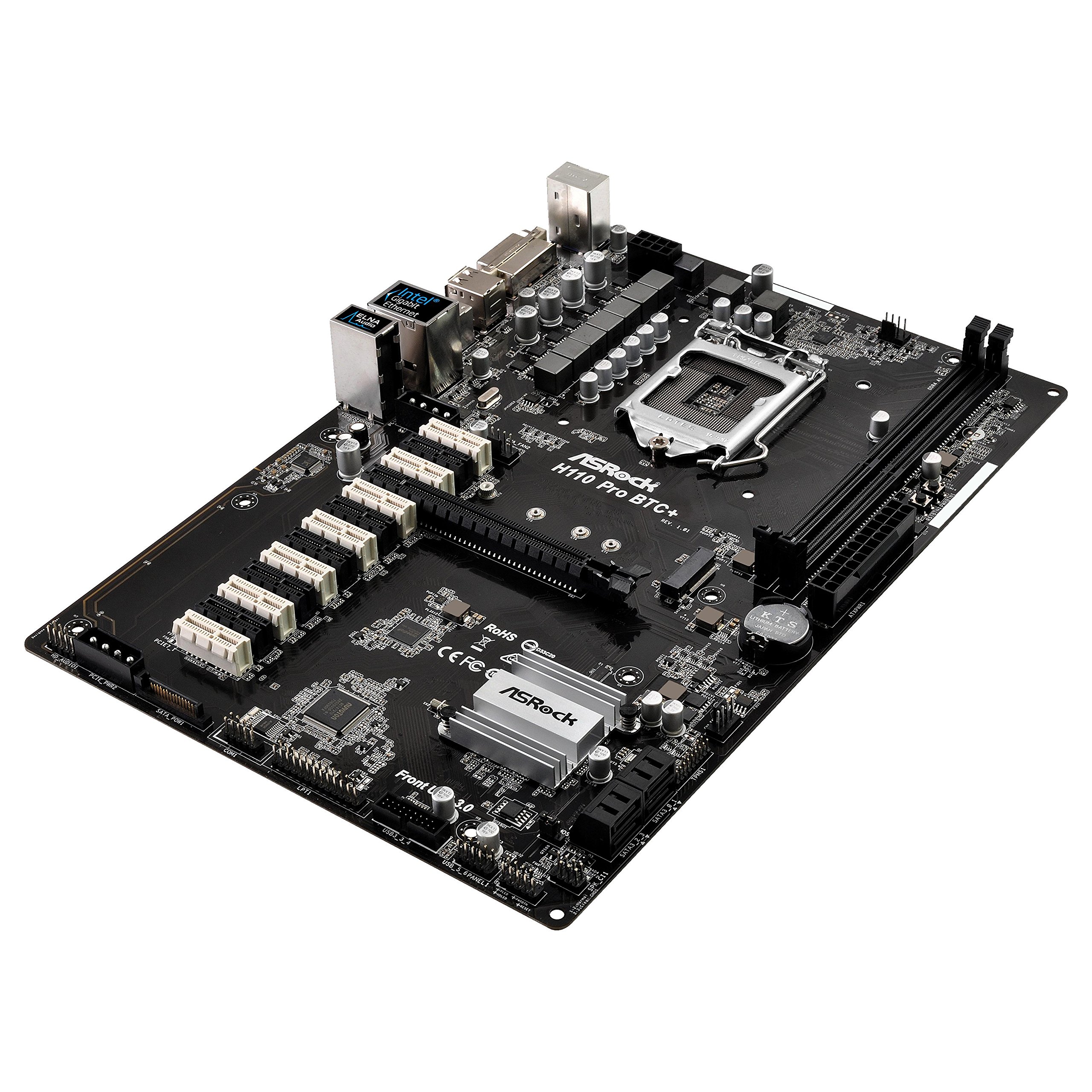 Amazon.com: ASRock H110 Pro BTC+ 13GPU Mining Motherboard