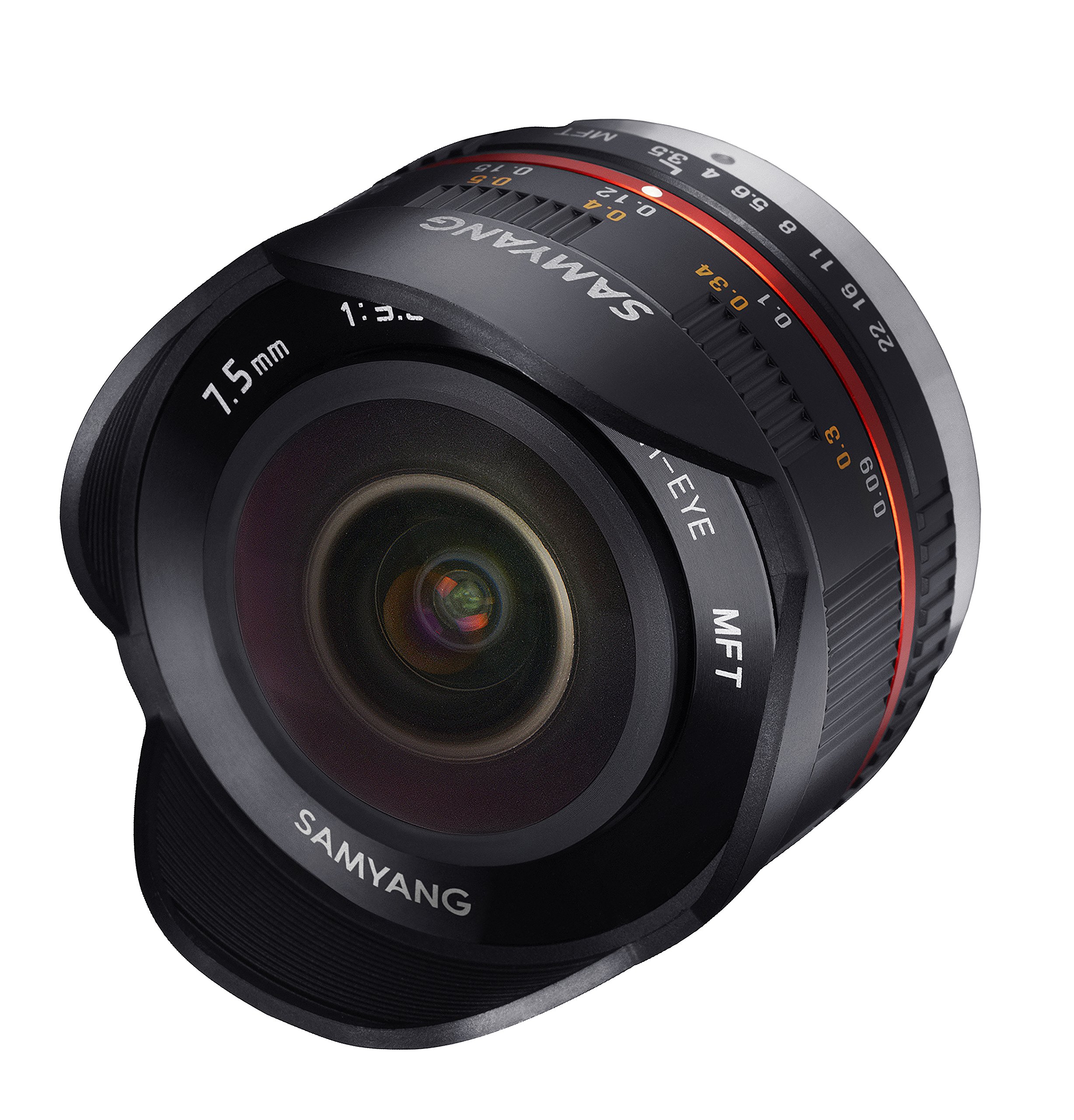Amazon.com : Samyang 7.5 mm Fisheye F3.5 Manual Focus Lens for