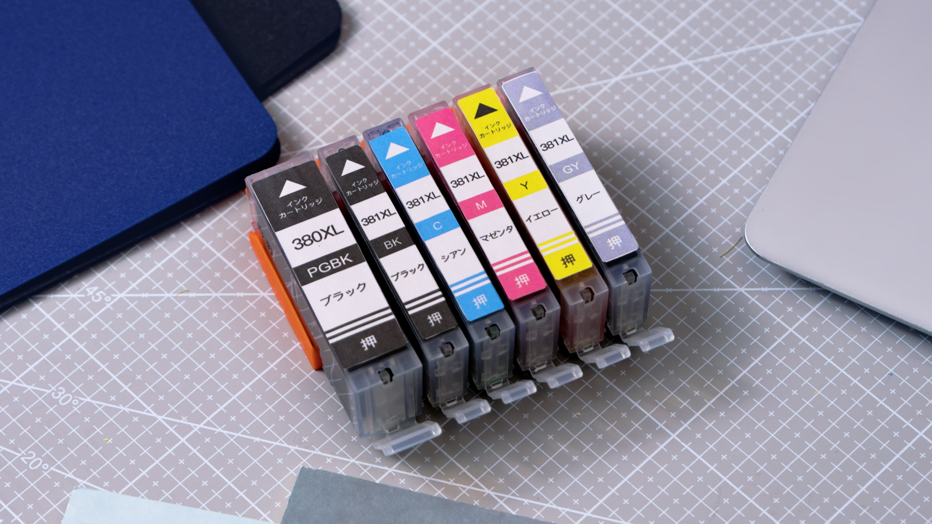 Amazon.co.jp: BCI-381/380 6本セット キャノン 用 インク 380 381 6色