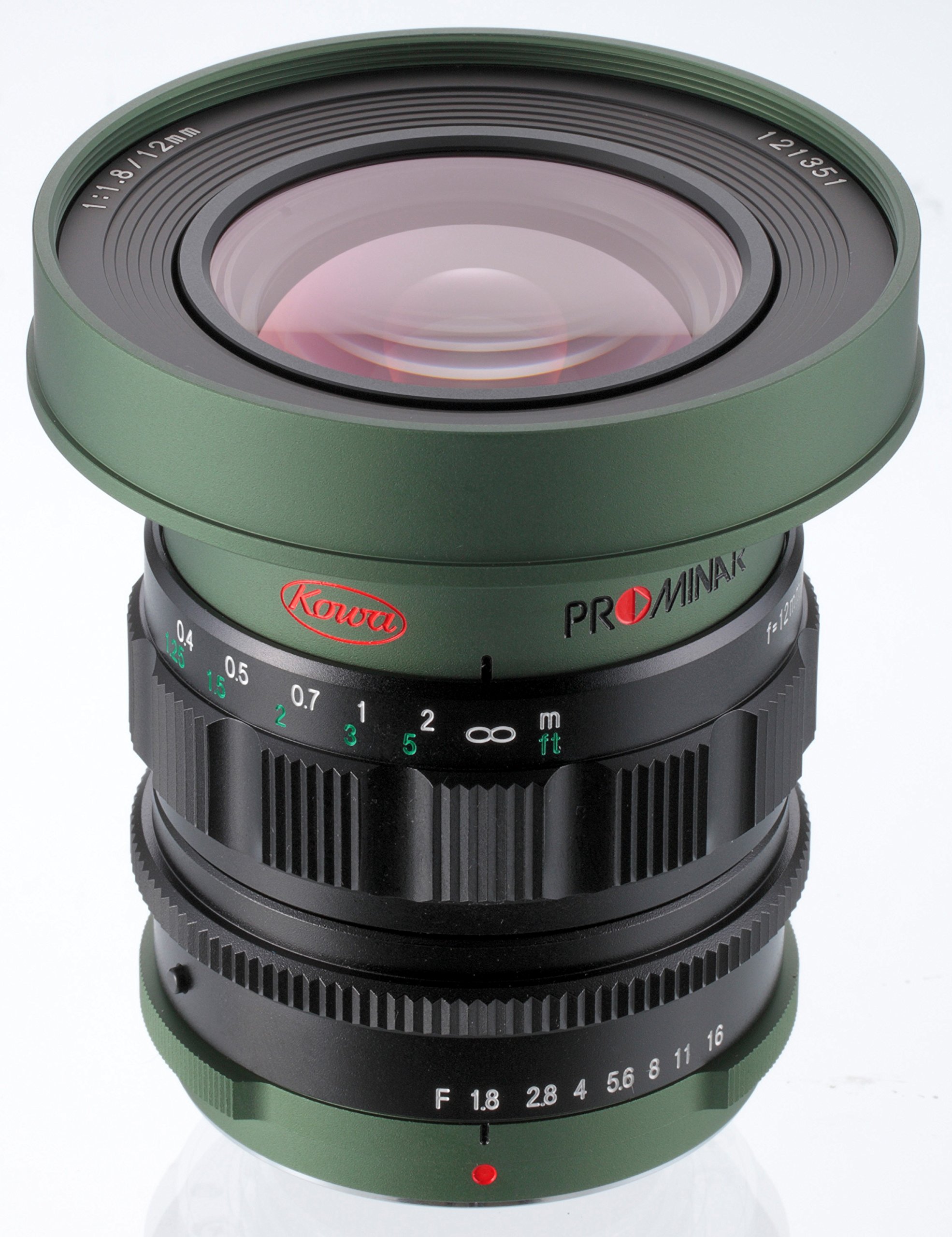Amazon | Kowa 単焦点レンズ PROMINAR 12mm F1.8 グリーン マイクロ