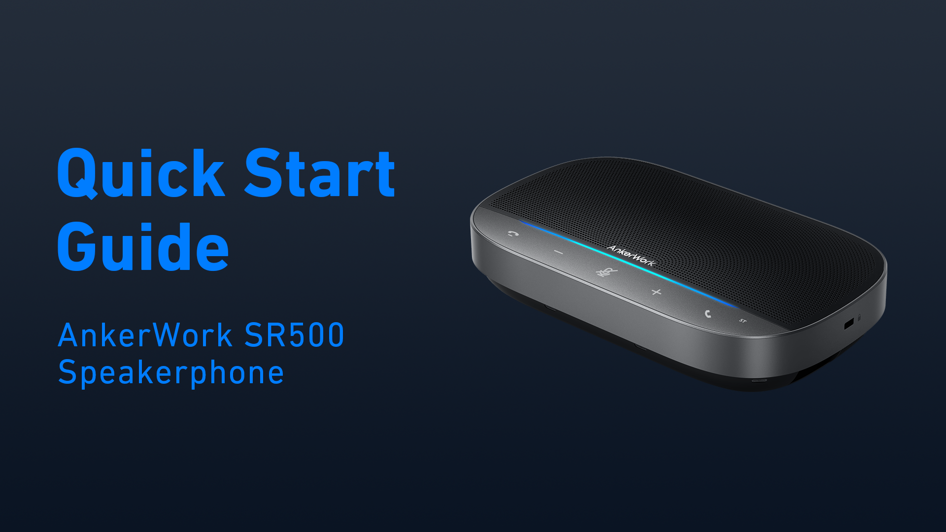 Amazon.com: AnkerWork SR500 By Anker Conference Speaker and