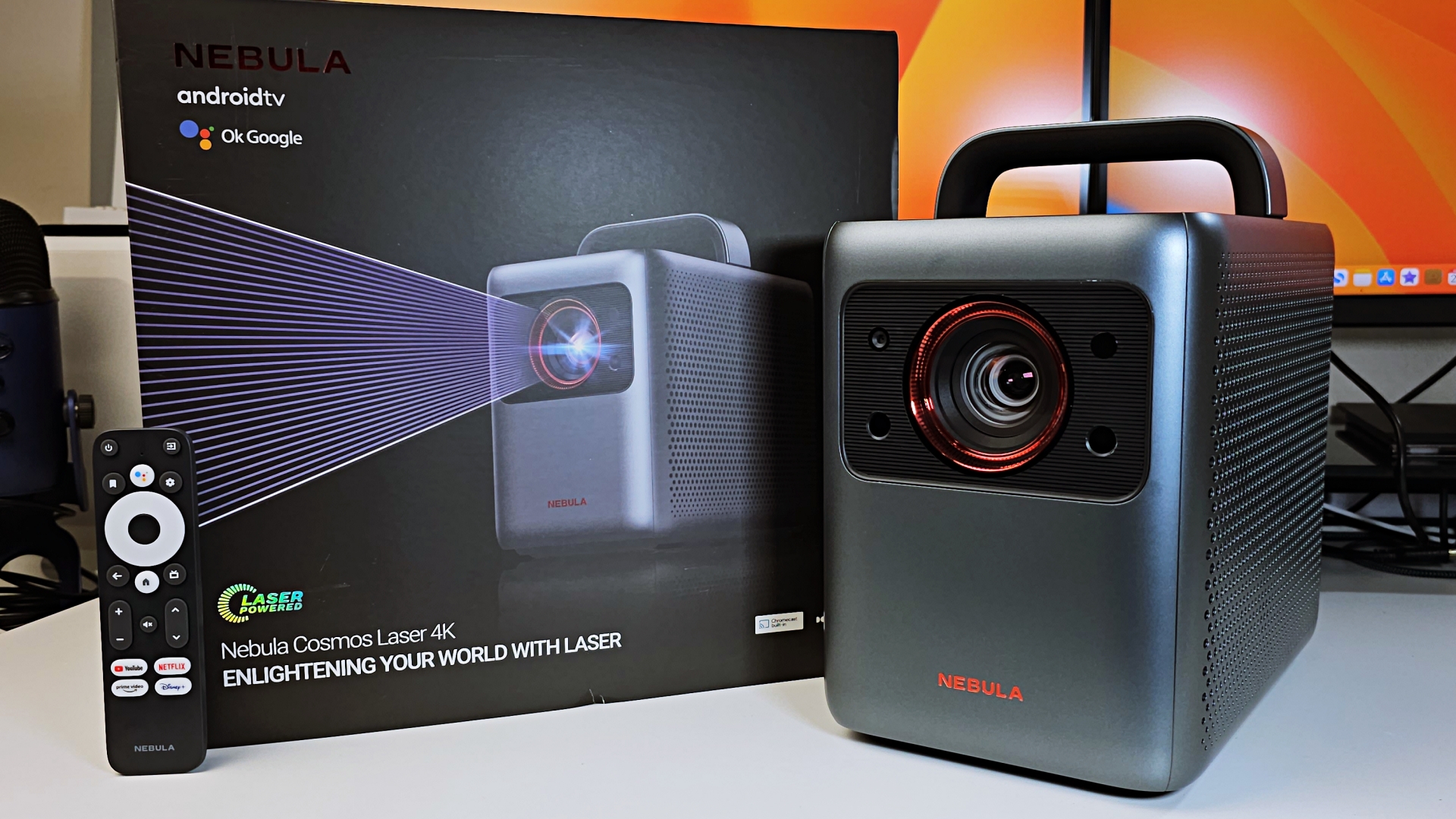 Watch Anker Nebula Cosmos Laser 4K Projector - Full Review on
