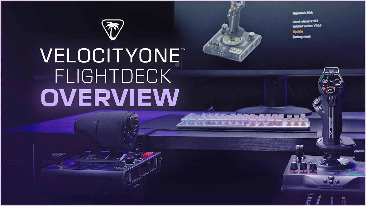 Amazon.com: Turtle Beach VelocityOne Flightdeck Universal HOTAS