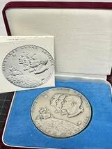 Amazon.co.jp: アポロ11号 純銀製 150g 大型メダル 月面着陸記念 1969