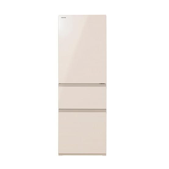 Amazon | 東芝 冷蔵庫 幅60.0㎝ 356L GR-W36SVL(UC) 3ドア ガラスドア