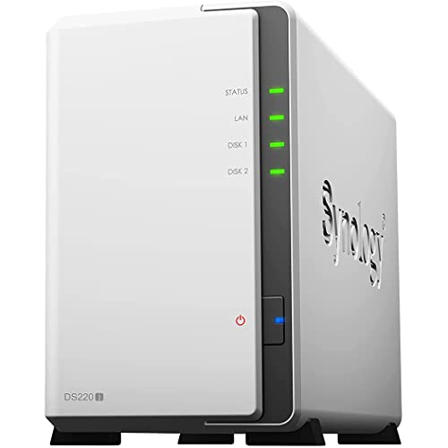 Amazon | Synology NASキット 2ベイ DS220j/JP【ガイドブック付