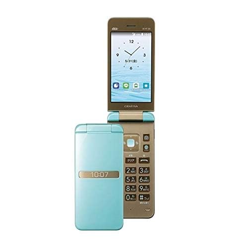 Amazon | au GRATINA KYOCERA 薄水色 KYF39 SFA ウスミズイロ 【SIM