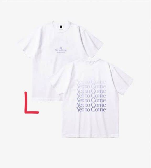 BTS Yet To Come in BUSAN公式 LサイズTシャツ 釜山コン Amazon.co.jp: