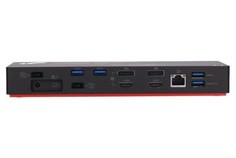 Amazon.com: Lenovo USA ThinkPad Thunderbolt 3 Dock Gen 2 135W