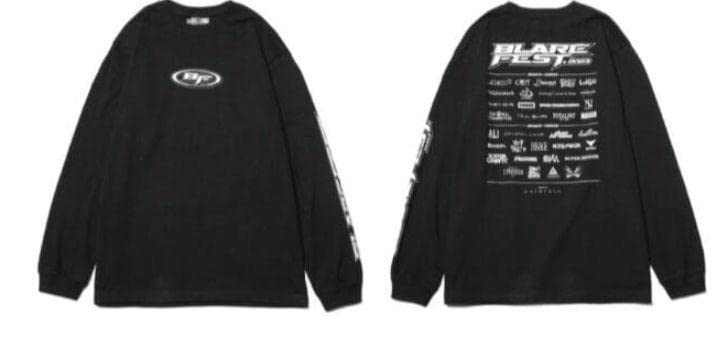 Amazon.co.jp: ブレアフェス ロンTロングTシャツ blare fest coldrain