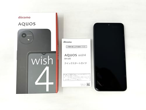 Amazon.co.jp: SIM-free AQUOS wish4 SH-52E Black docomo model SIM