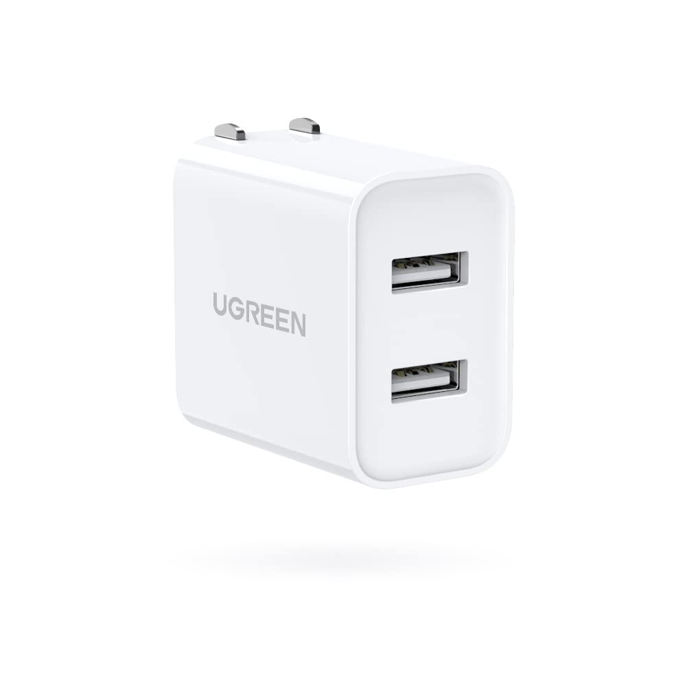 Amazon | UGREEN usb充電器 2ポート USBフルスピード充電器 AC