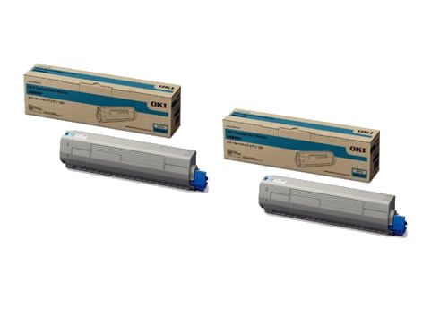 Amazon | OKI 純正品 TNR-C3LC2 トナーカートリッジ（大） シアン 2本
