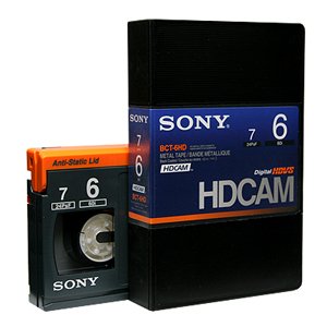 Amazon | SONY BCT-6HD HDCAMテープ スモールカセット 6分 1本 | Sony