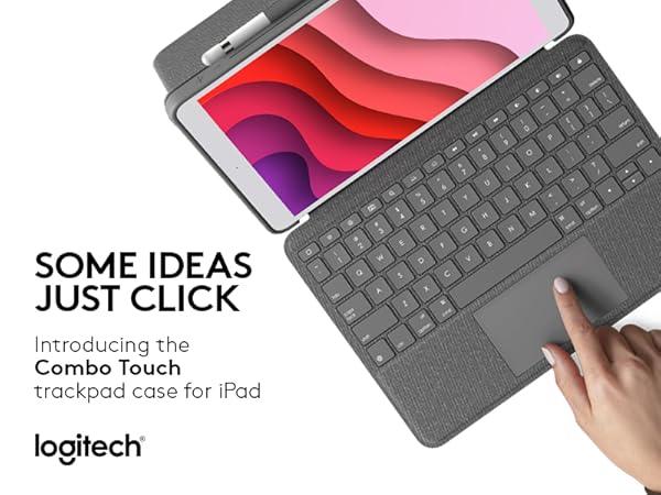 Amazon.com: Logitech Combo Touch for iPad (7th, 8th and 9th