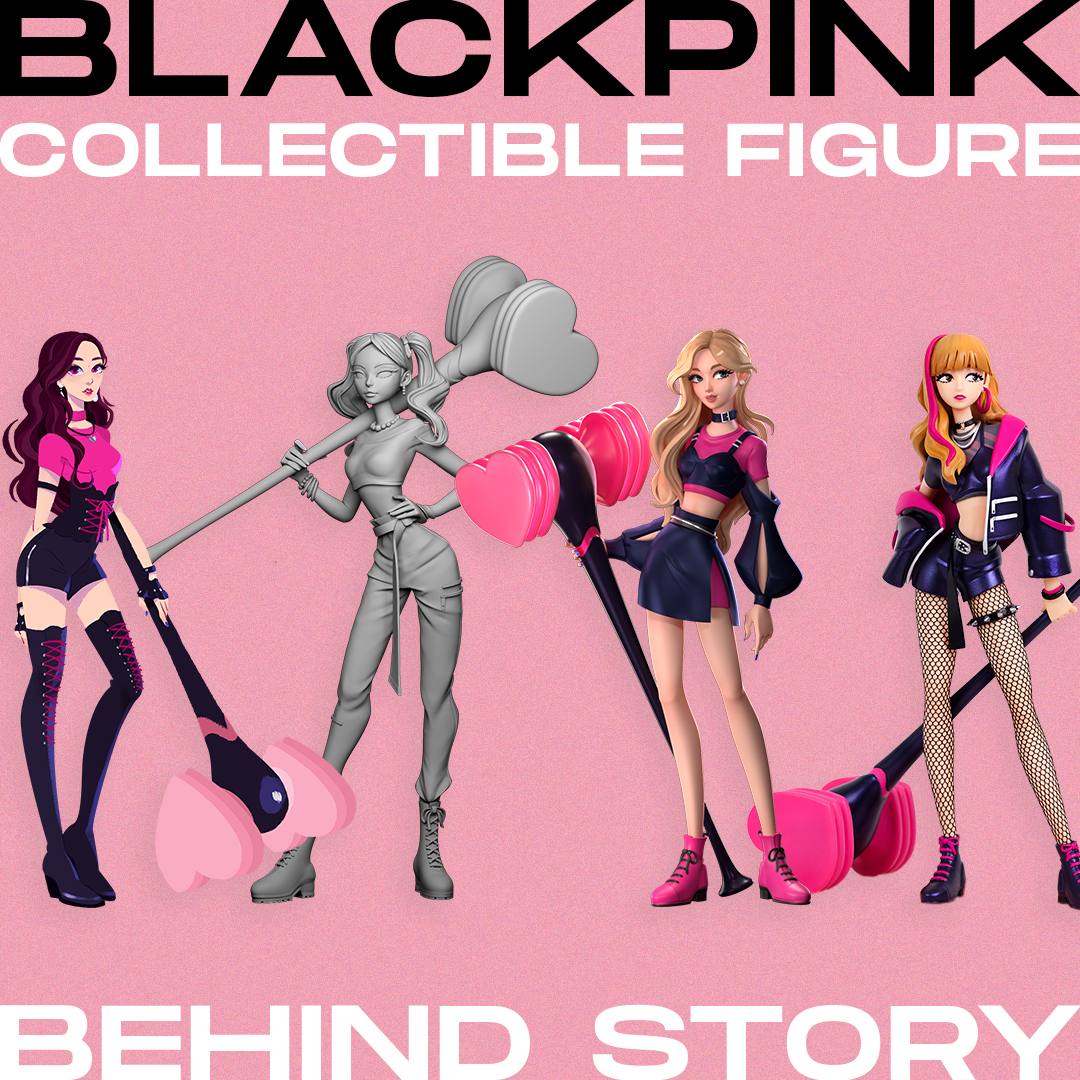 BLACKPINK COLLECTIBLE FIGURE] Behind Story STORY - YG SELECT