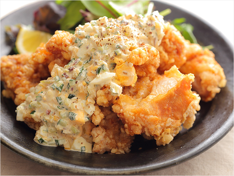 シェフ考案】チキン南蛮の作り方。衣はザクザク、肉はジューシー
