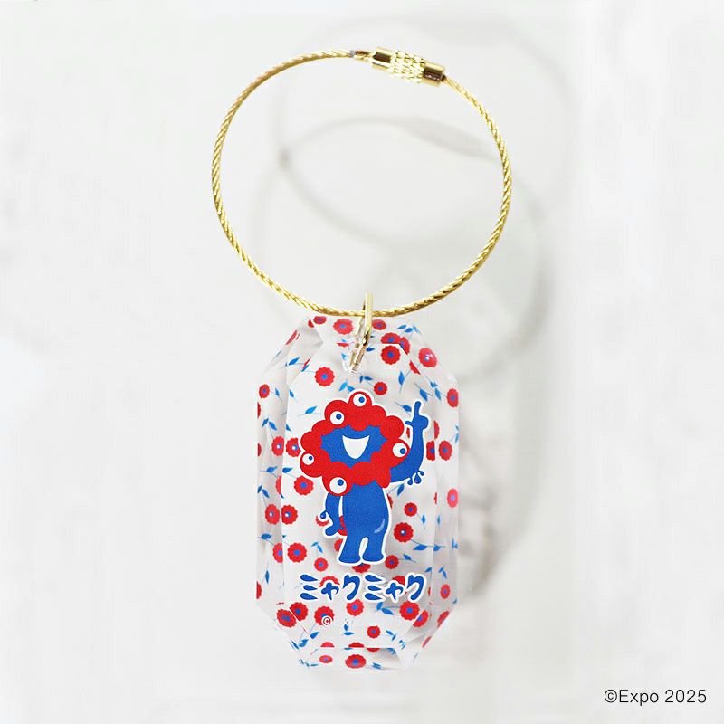 EXPO2025 ミャクミャク クリスタルチャーム / ミャクミャク 花