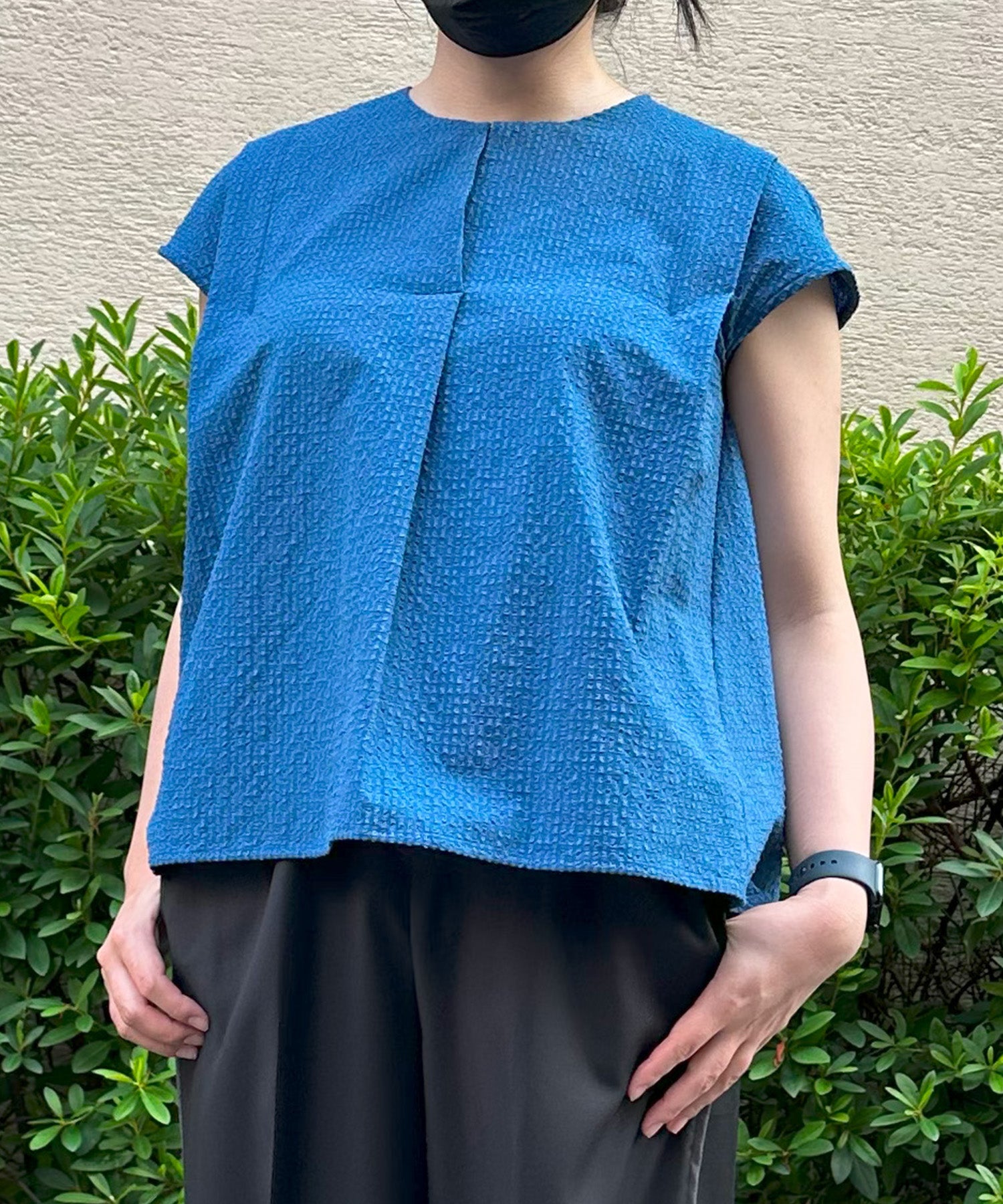 レディース フロントタック 半袖 ブラウス｜JETSET SOLO PLUS(ジェット