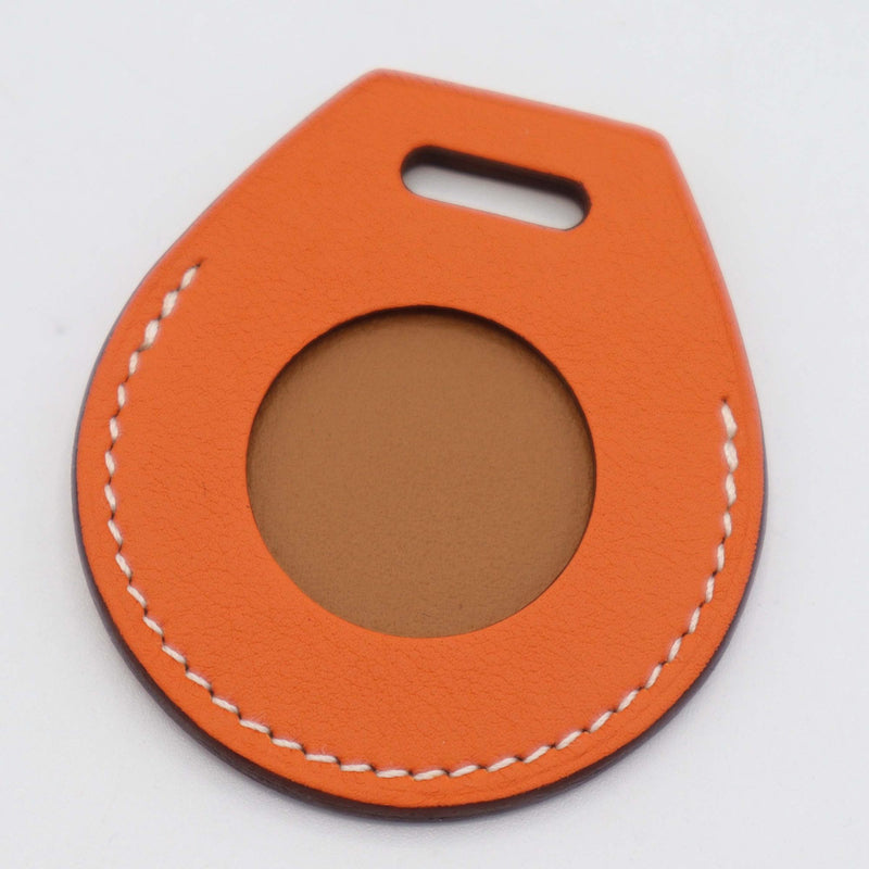 未使用 HERMES エルメス Apple AirTag エアタグ Z刻印 レザー