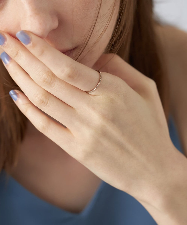 クレール]K18MPG エレガンスカット リング（610402） ｜ women